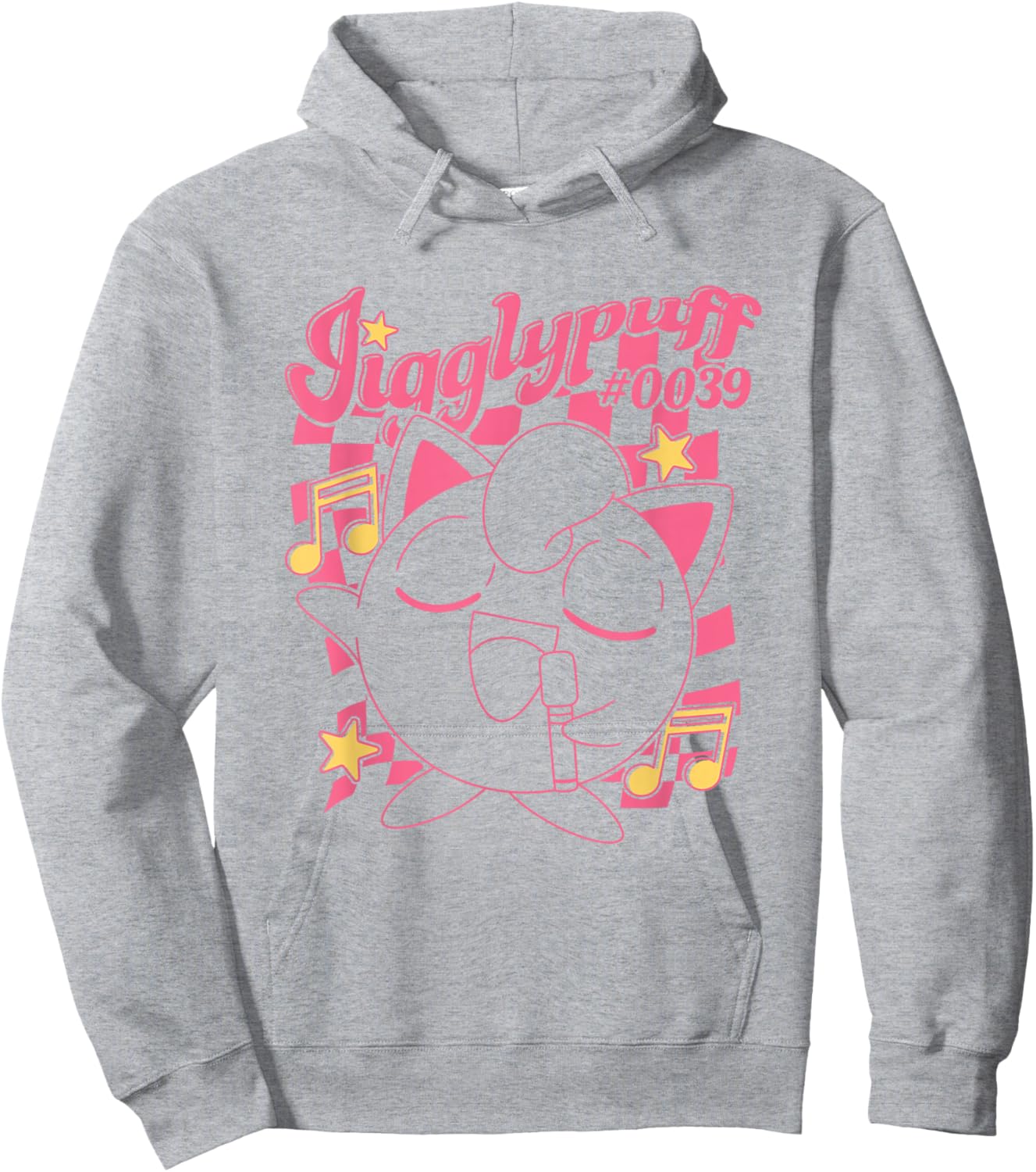 Pokémon Jigglypuff #0039 Musical Poster Retro Hoodie - Hoodie | Ash