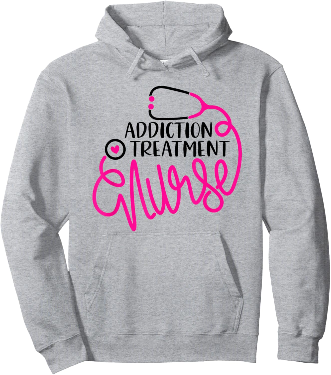 Substance Abuse Nursing Department Addiction Treatment Nurse Hoodie - Hoodie | Ash