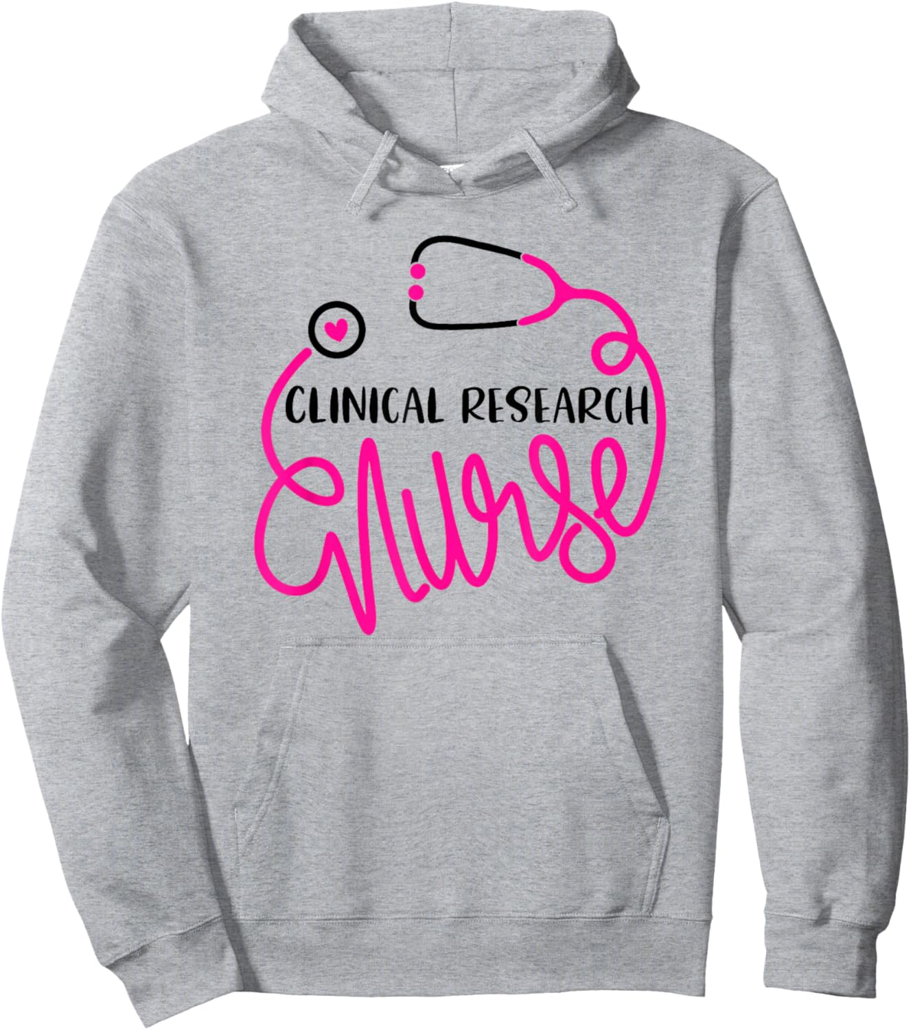 Research Nursing Department RN Cute Clinical Research Nurse Hoodie - Hoodie | Ash