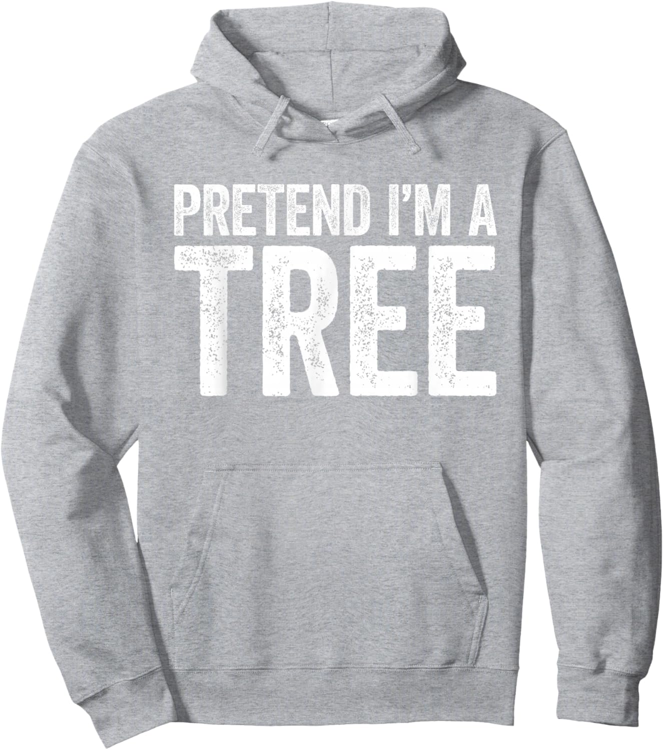 Pretend I'm A Tree Shirt Adult Kids Matching Tree Costume Hoodie - Hoodie | Ash