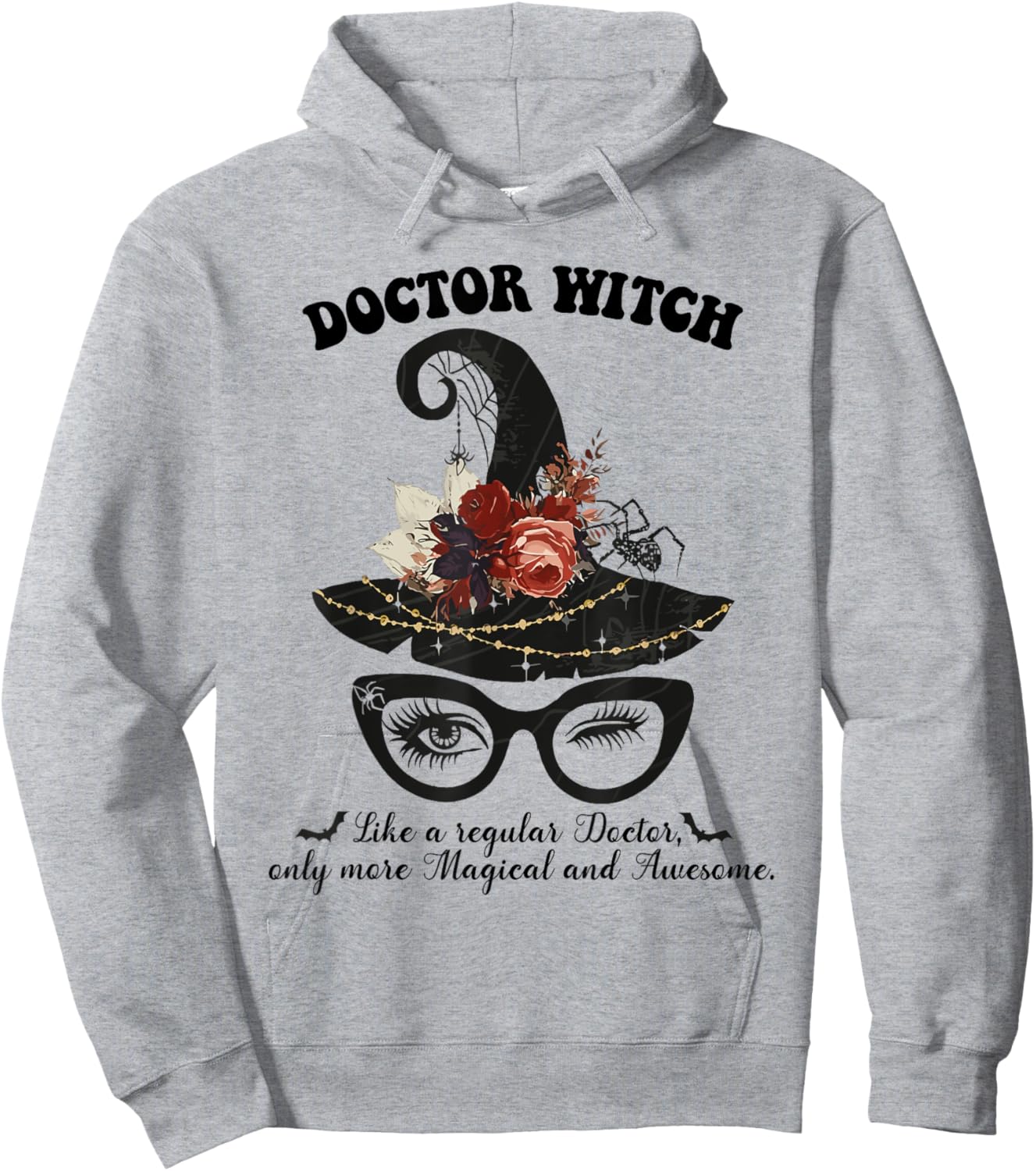Magical Doctor Witch - Awesome Halloween Witchy Doctor Hoodie - Hoodie | Ash