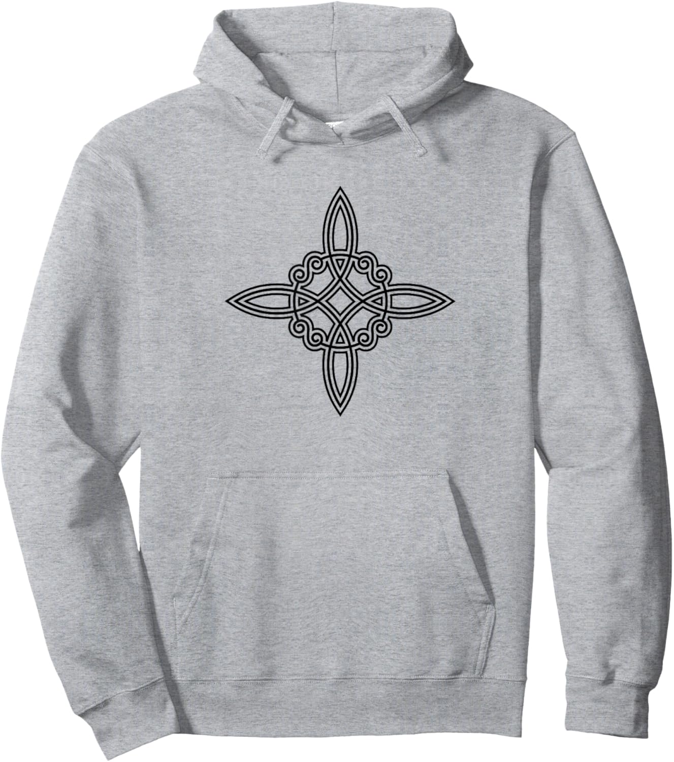 Witch Knot Symbol 4 Elements Wiccan Mystic Magic Hoodie - Hoodie | Ash