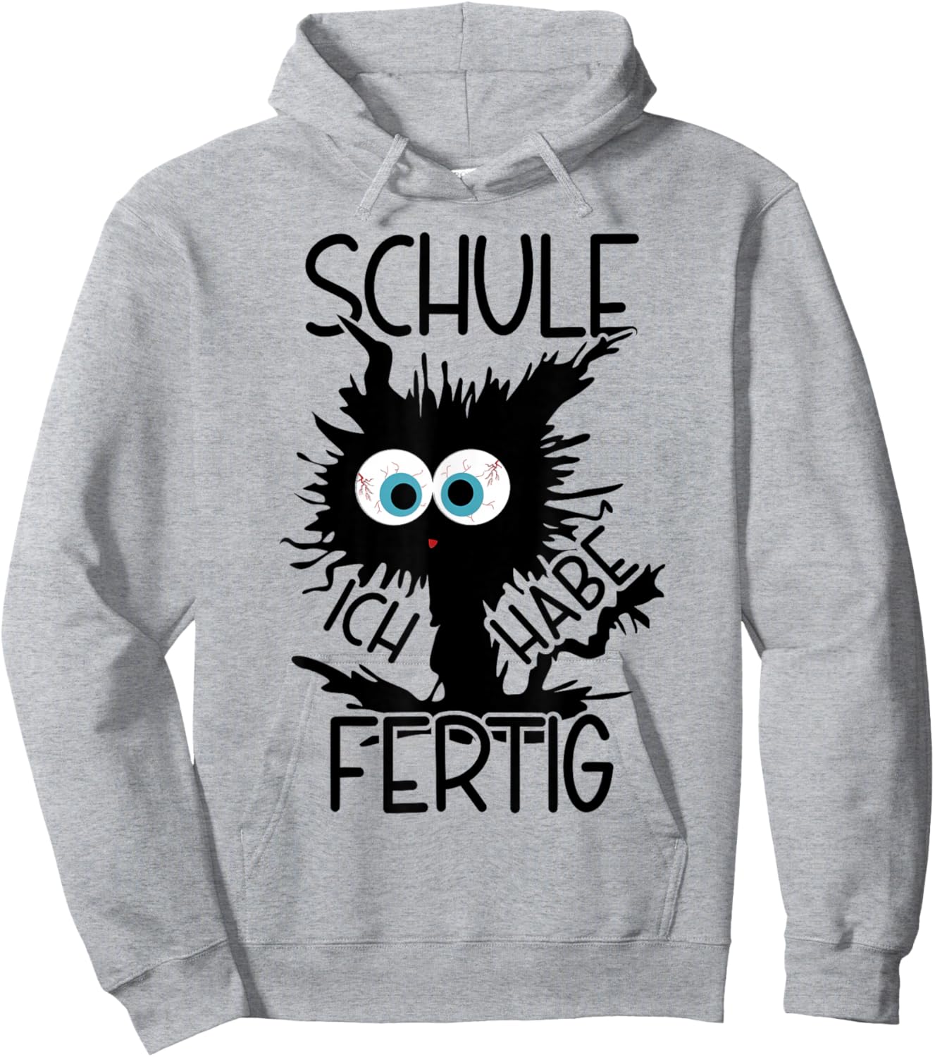 Schulabschluss Abitur Realschule Hauptschule Schule 2026 Hoodie - Hoodie | Ash
