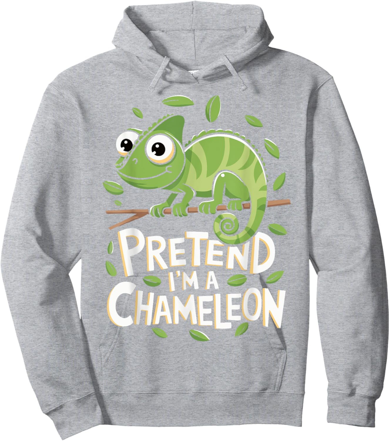 Pretend I'm A Chameleon Hoodie - Hoodie | Ash