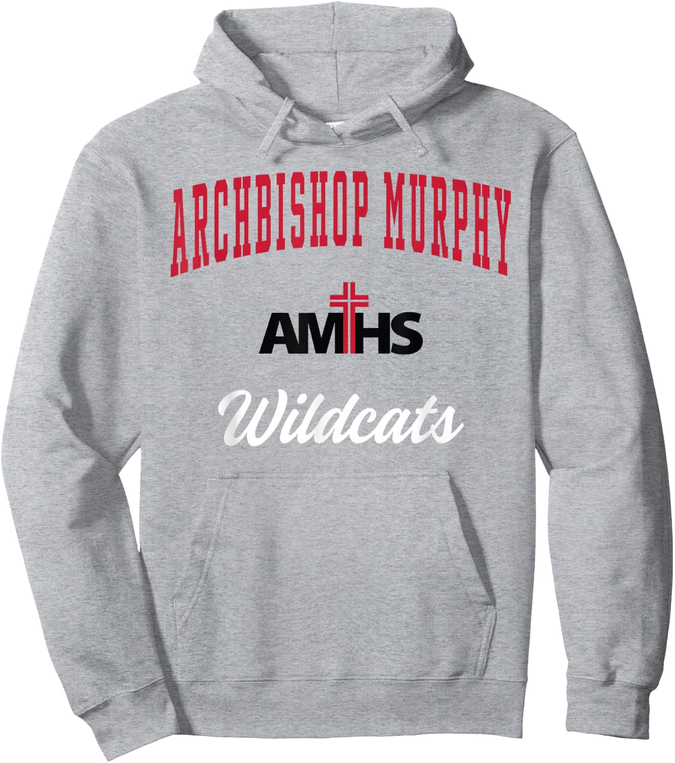 Archbishop Murphy High School Wildcats Hoodie - Hoodie | Ash