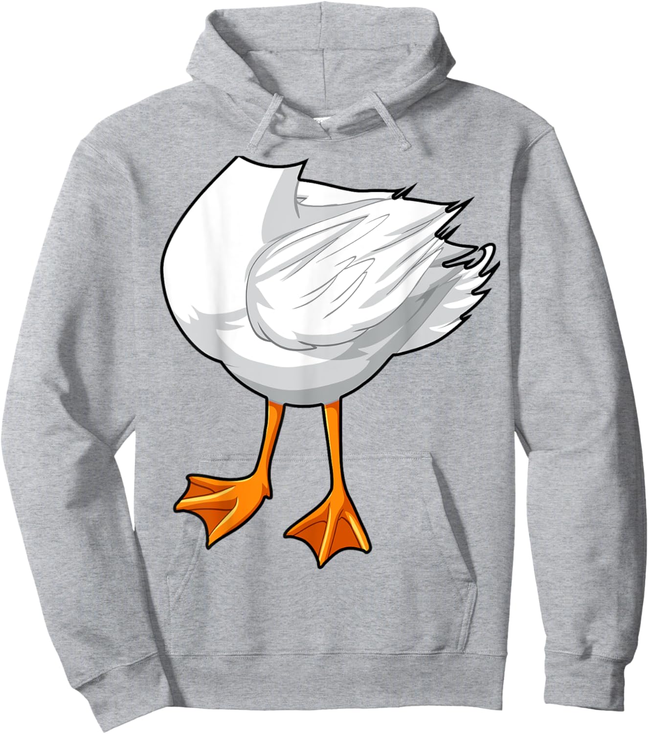 Duck Costume Halloween Duck Face Costume Funny Adults Kids Hoodie - Hoodie | Ash