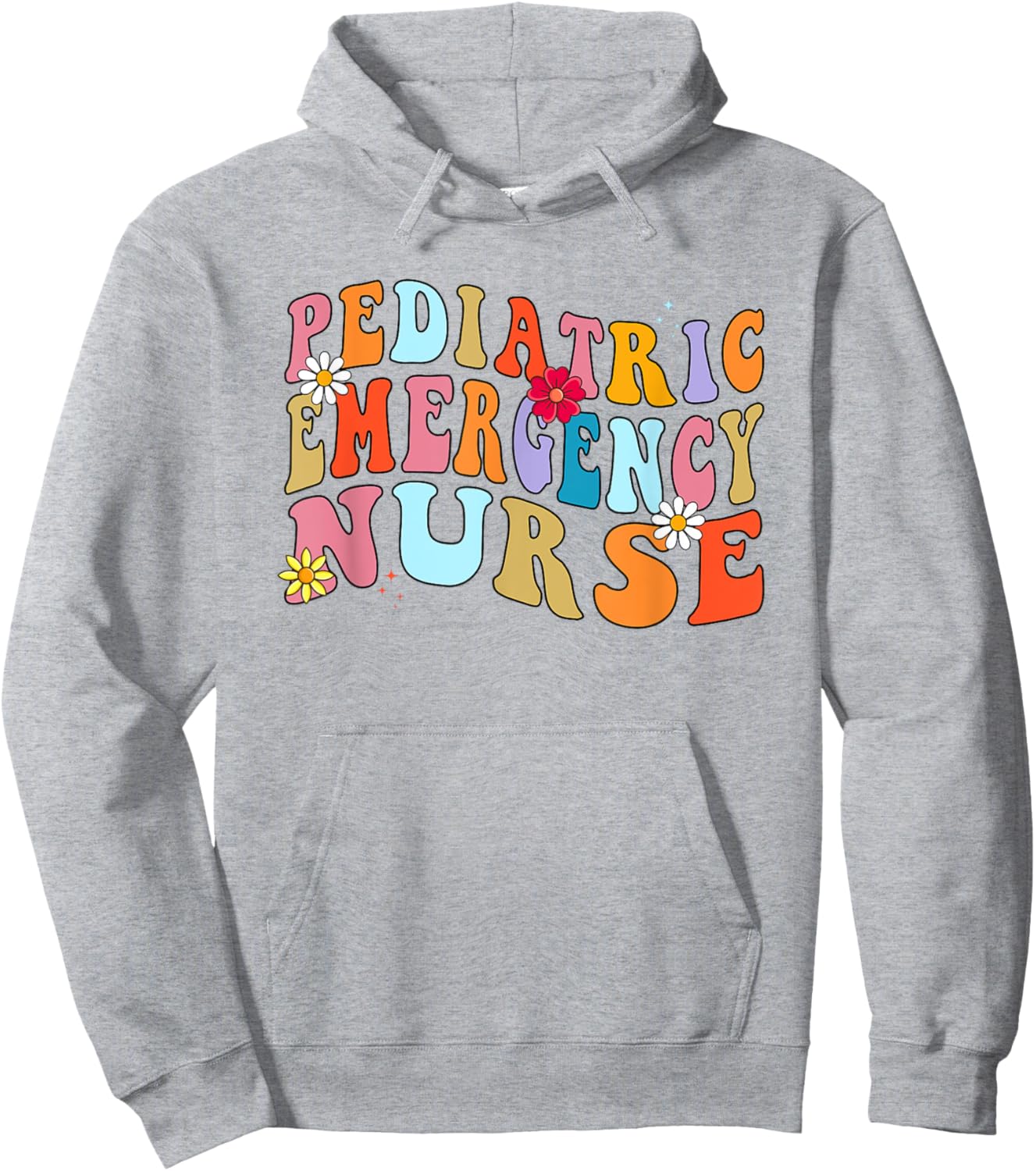 Pediatric Emergency Nurse PEDS Emergency Nurse Graduation Hoodie - Hoodie | Ash