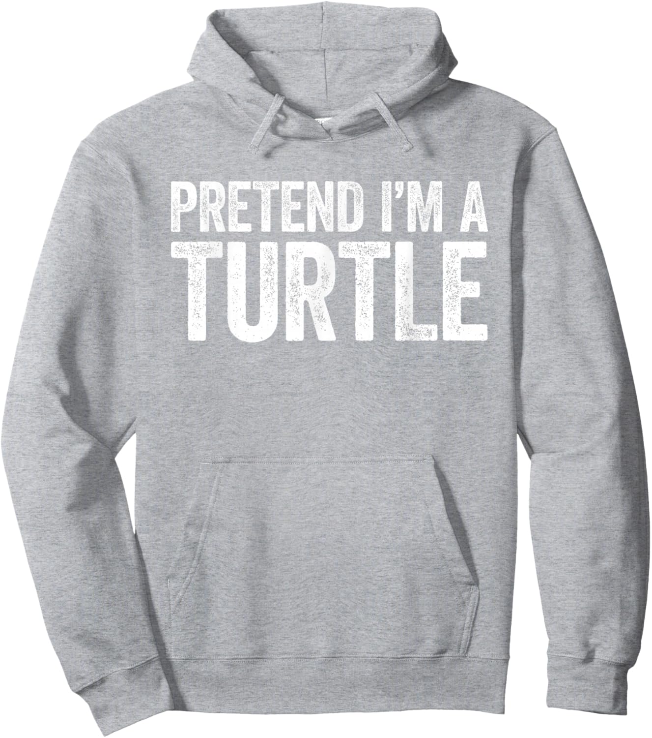 Pretend I'm A Turtle Shirt Adult Kids Turtle Costume Hoodie - Hoodie | Ash