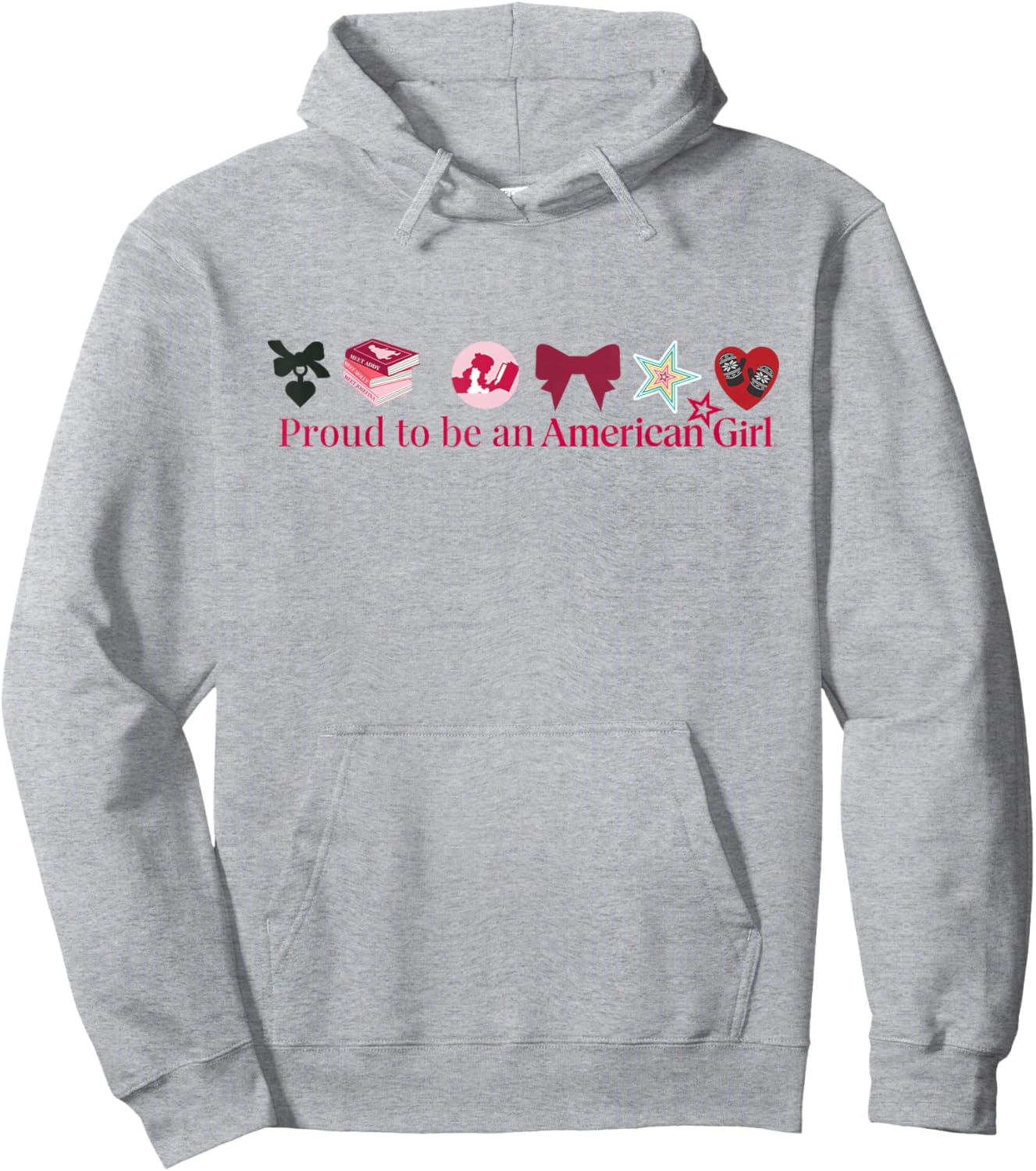 American Girl - Proud to be an American Girl Icons Hoodie - Hoodie | Ash