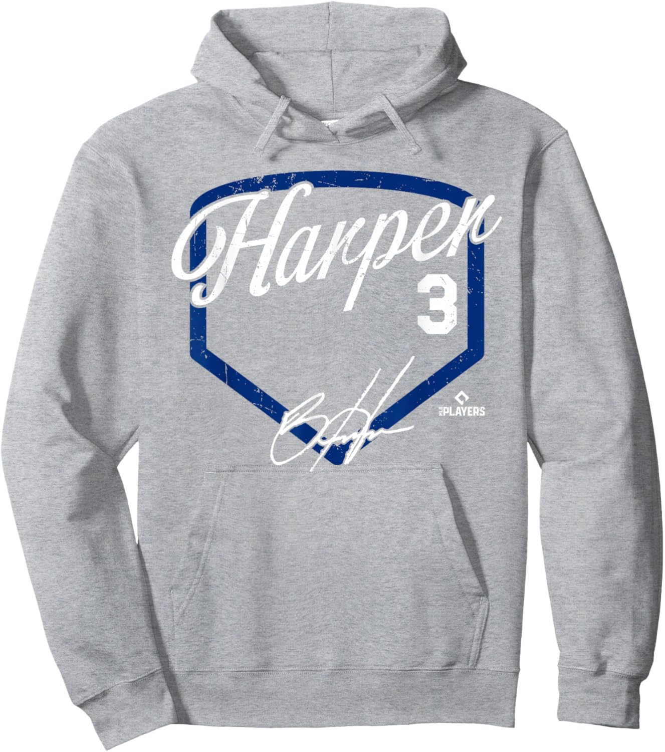 MLBPA - Major League Baseball Bryce Harper - MLBHARP3003 Hoodie - Hoodie | Ash