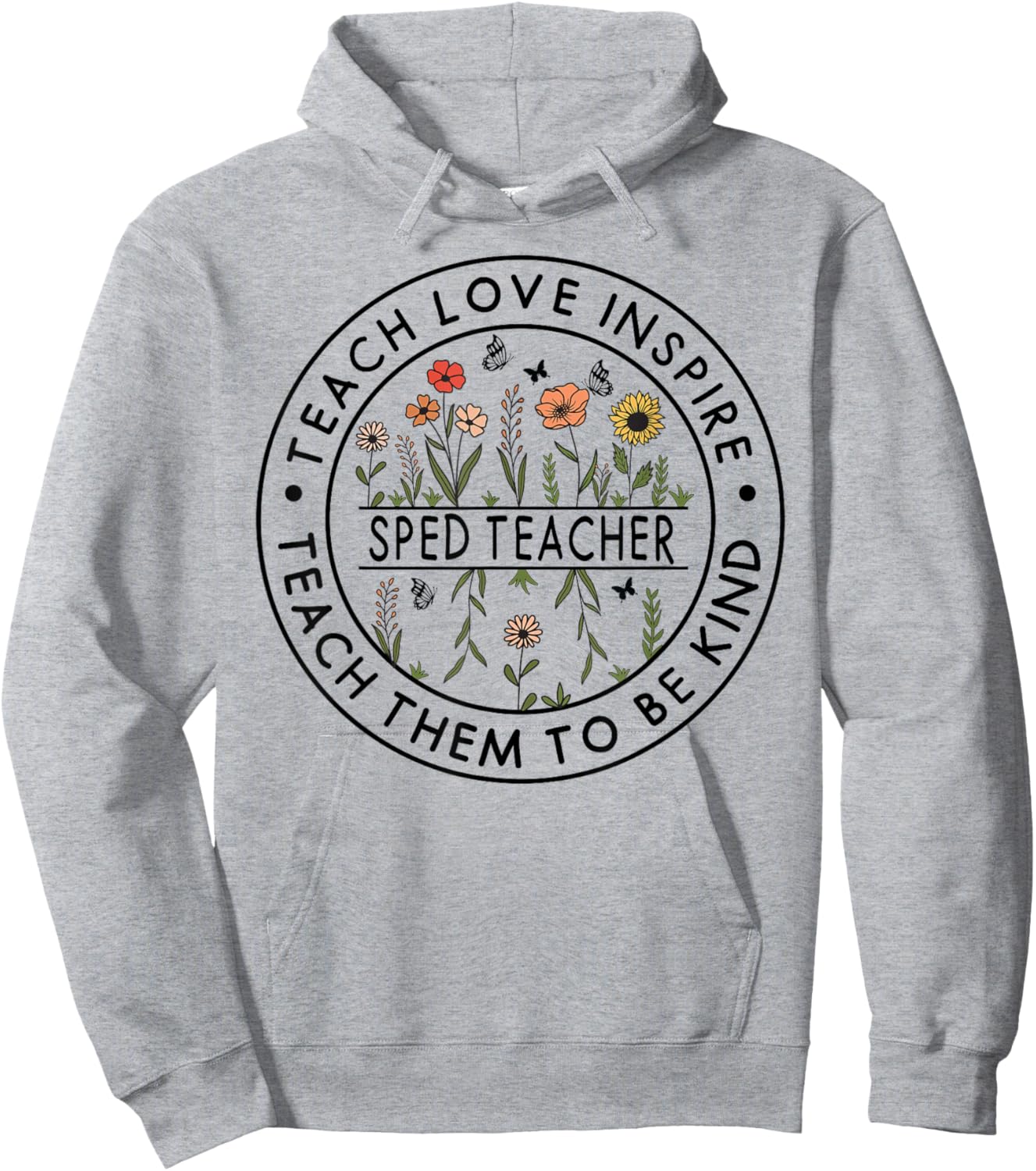 First Day of School Outfits for SPED Teachers: Step into the Men Women Hoodie - Hoodie | Ash