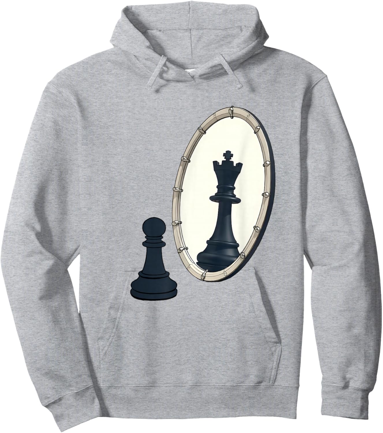 Chess - Chess Player Board Game Peices Hoodie - Hoodie | Ash