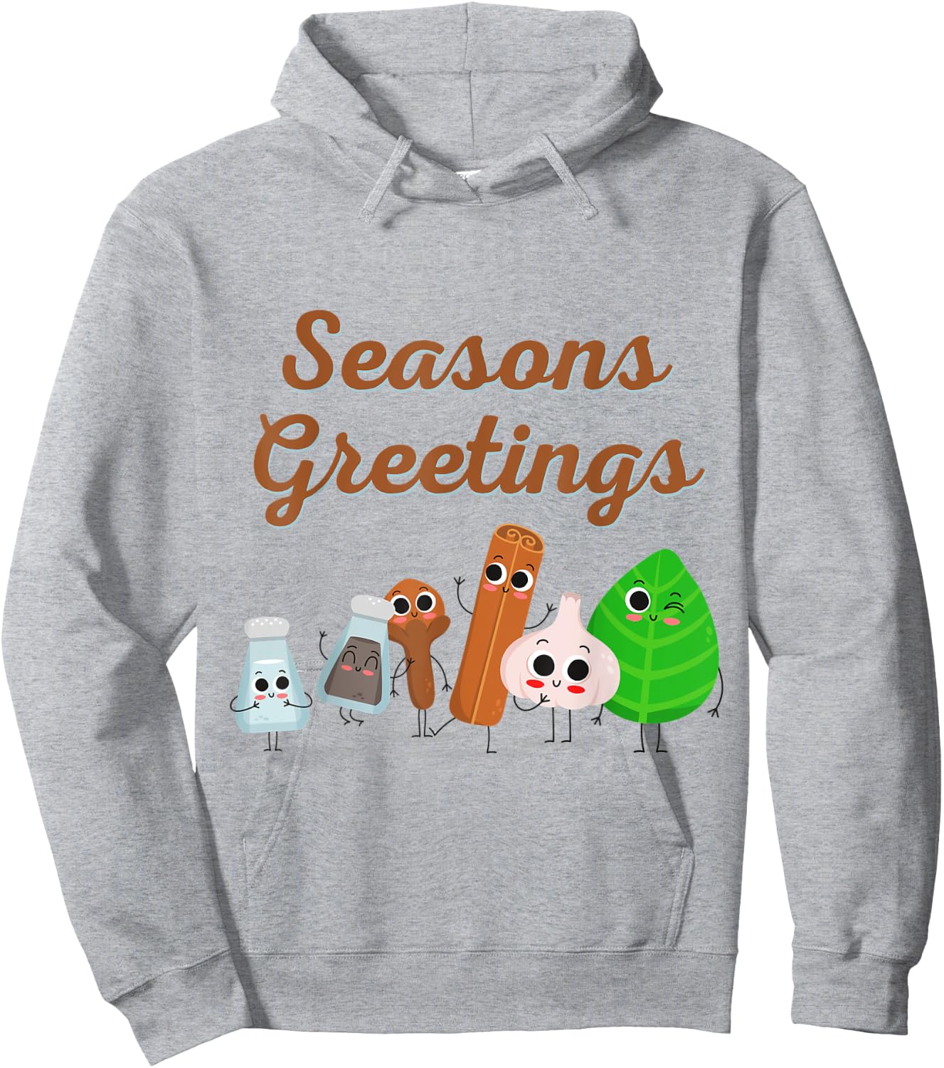 Season Greetings Cooking Spices Food Lover Christmas Gift Hoodie - Hoodie | Ash