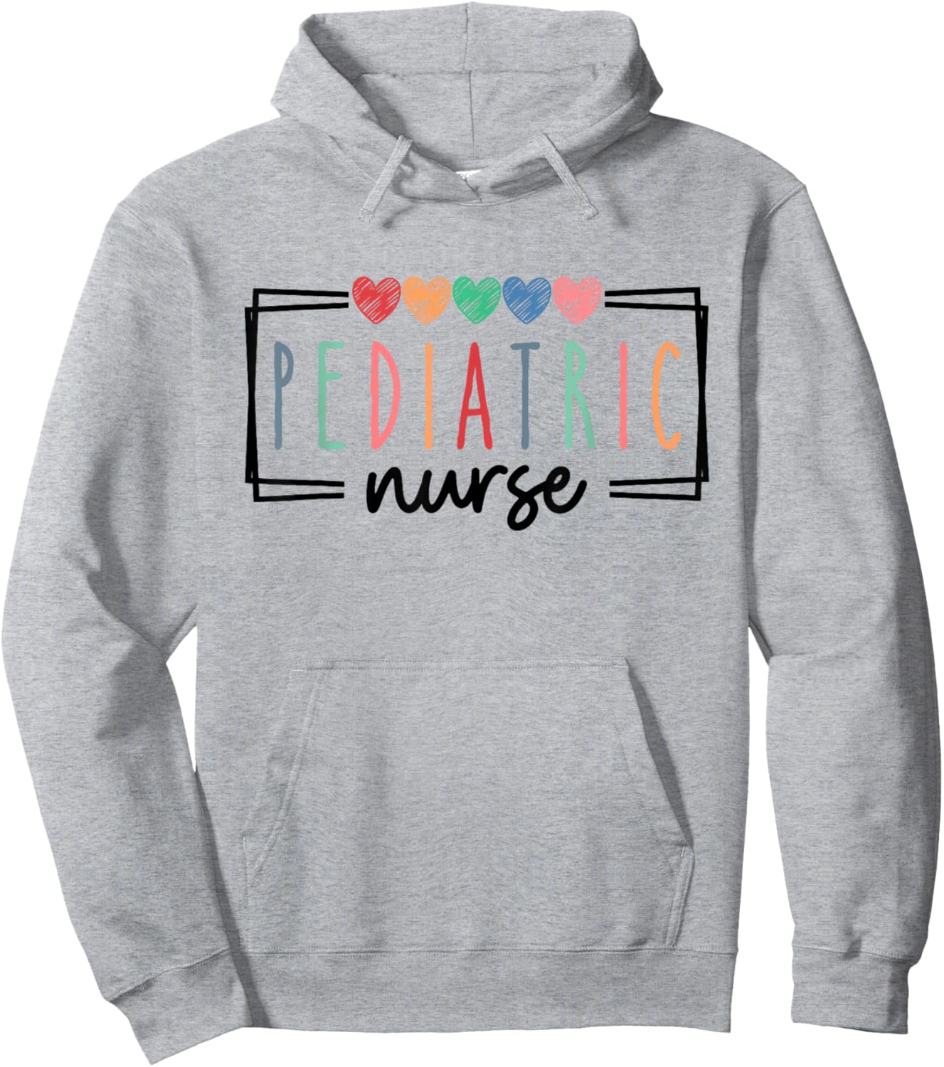 Pediatric Nurse Peds Nurse Registered Nurse Appreciation Hoodie - Hoodie | Ash