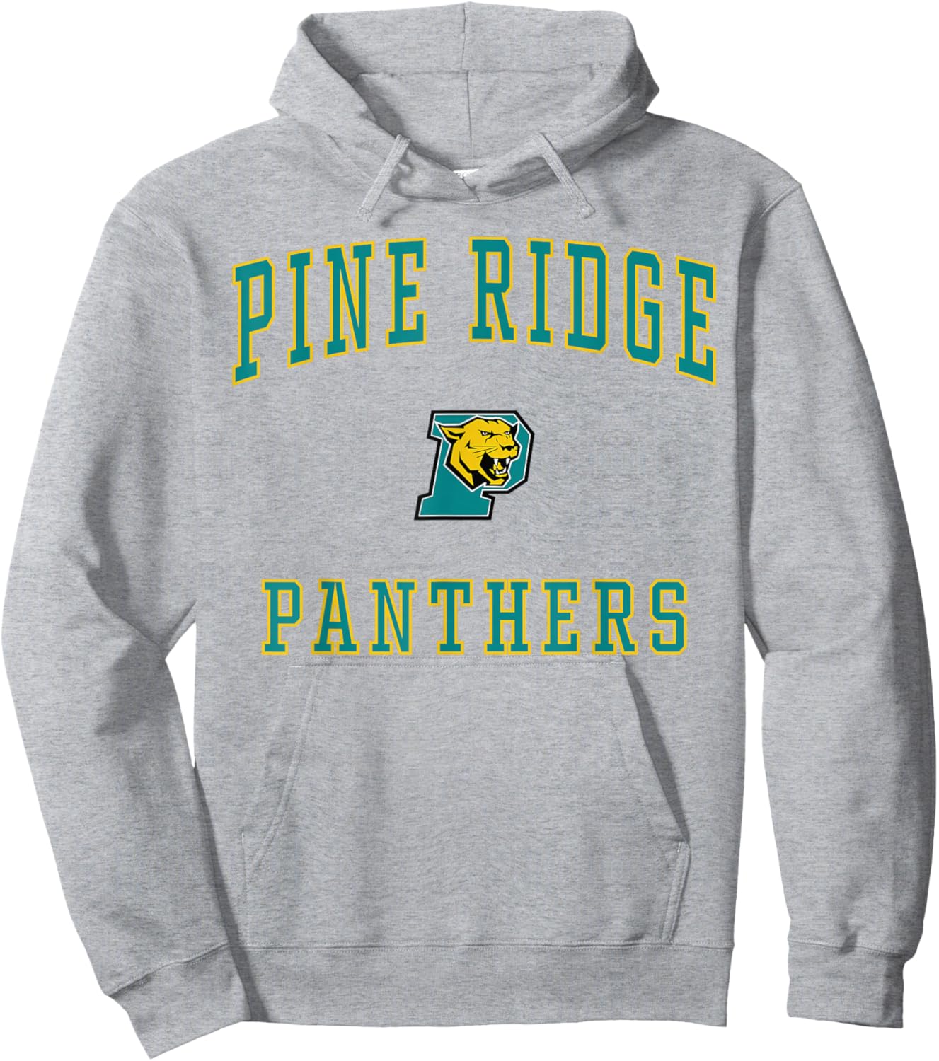 Pine Ridge High School Panthers Hoodie - Hoodie | Ash