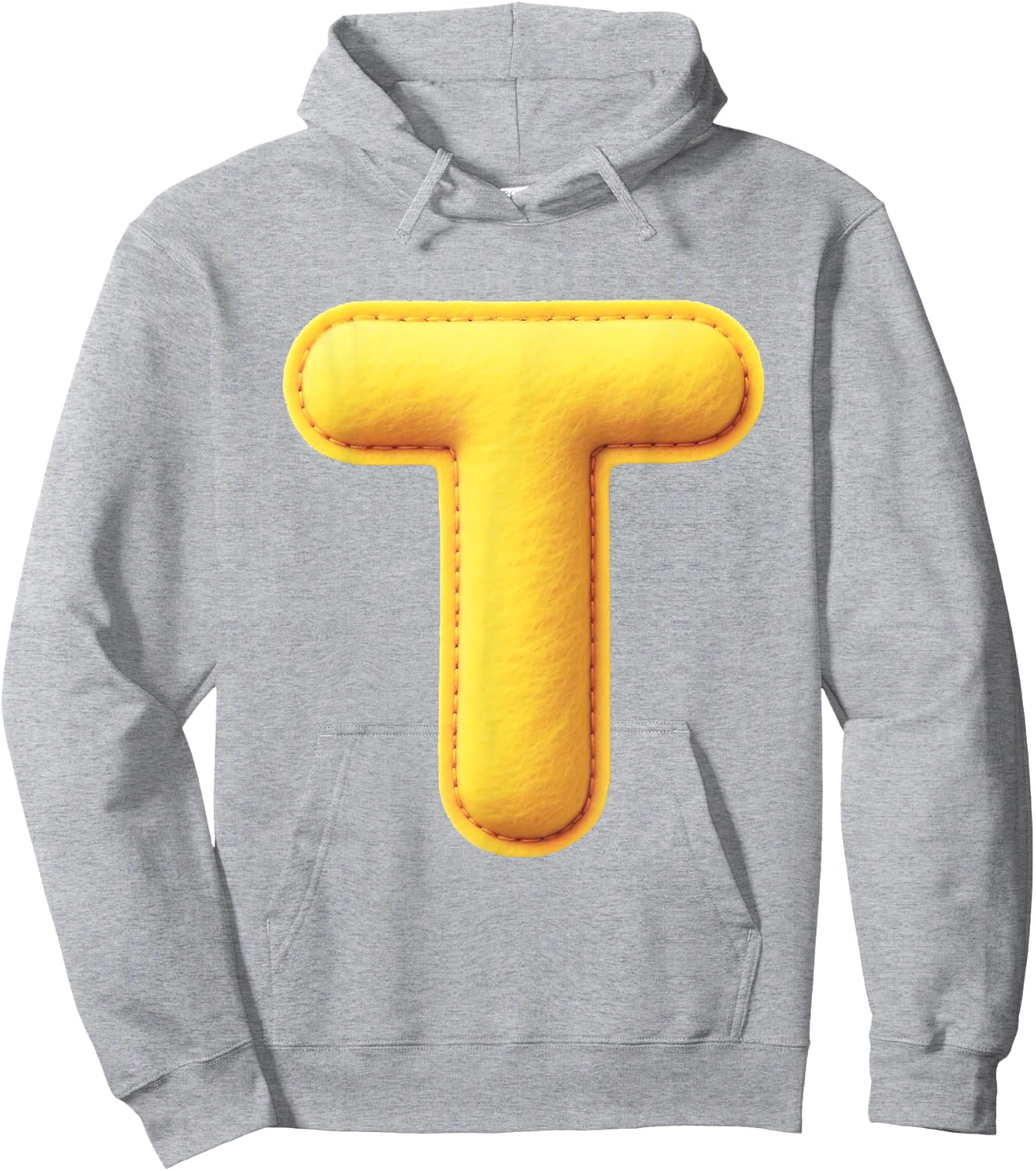 Letter T Funny Chipmunk Group Matching Halloween Costume Hoodie - Hoodie | Ash