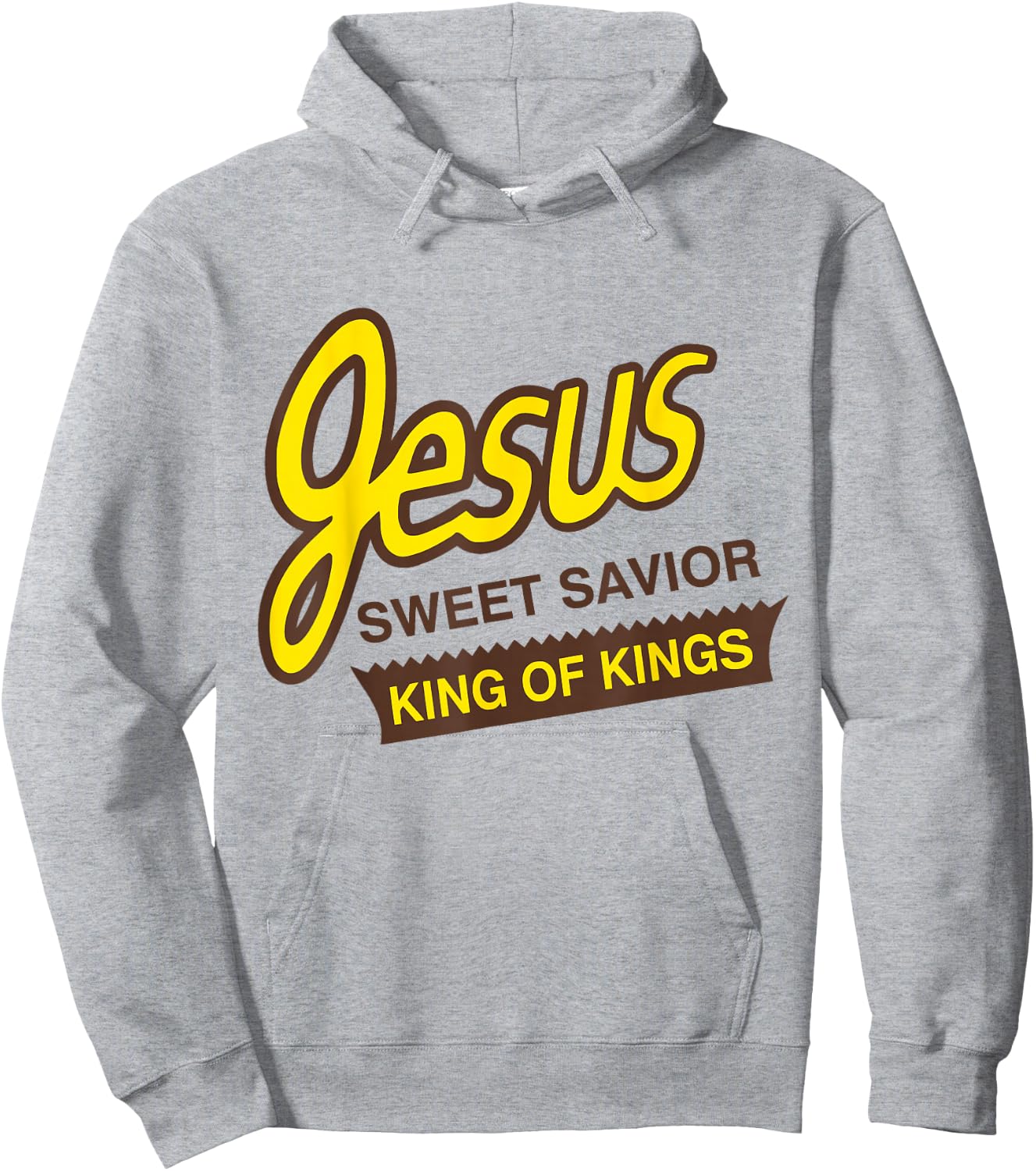 Jesus Sweet Savior King of Kings Christian Faith Apparel Hoodie - Hoodie | Ash