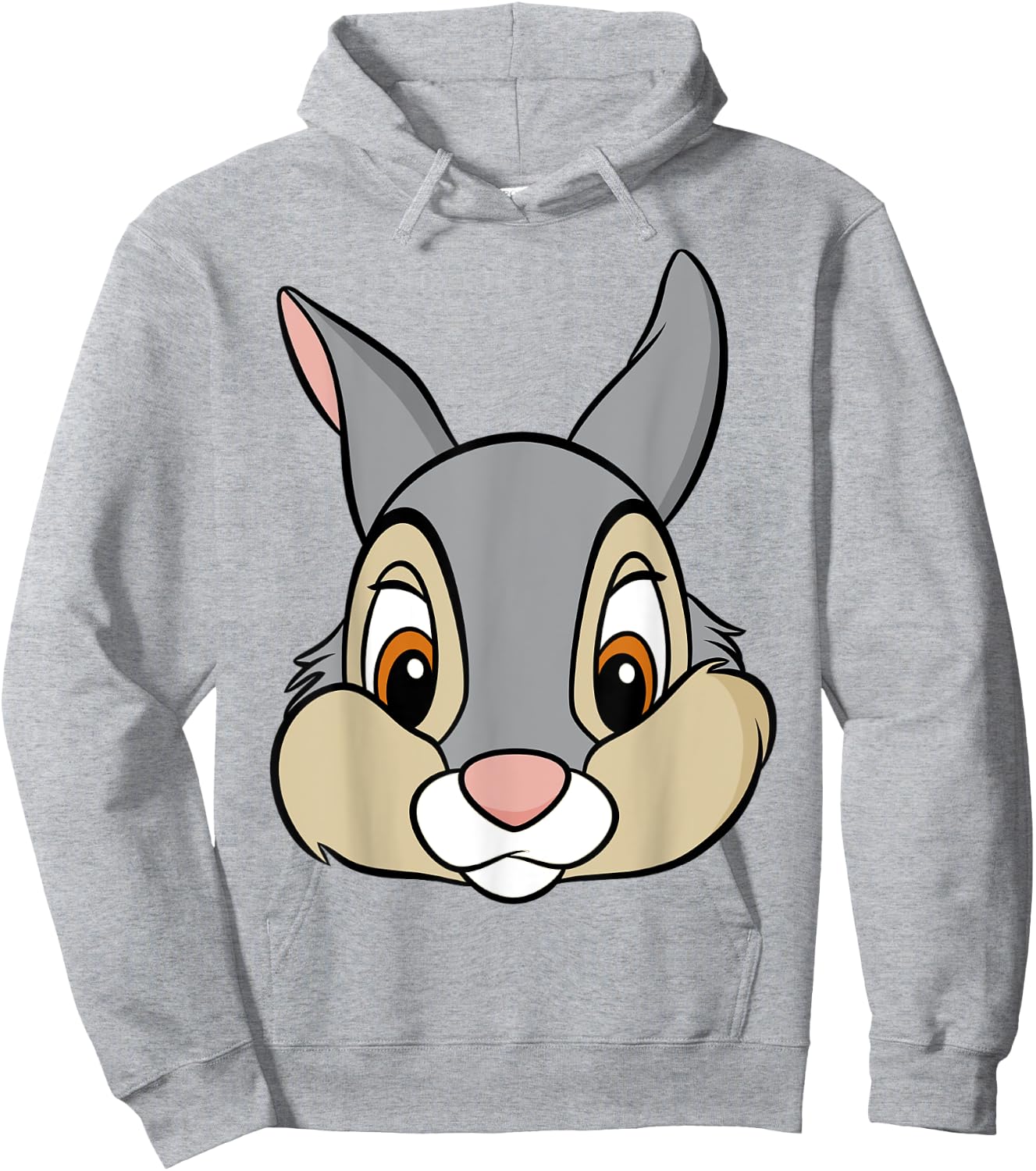 Disney Bambi Thumper Big Face Hoodie - Hoodie | Ash