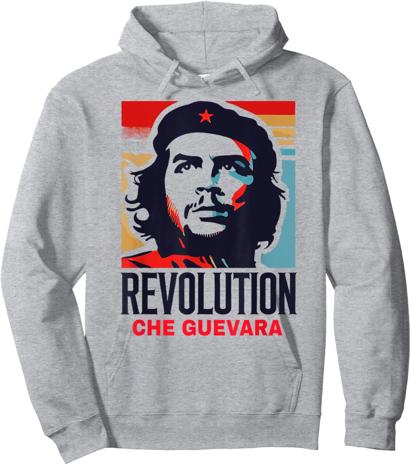 Che Guevara Rebel Signature Guerrilla Icon Revolution Hoodie - Hoodie | Ash