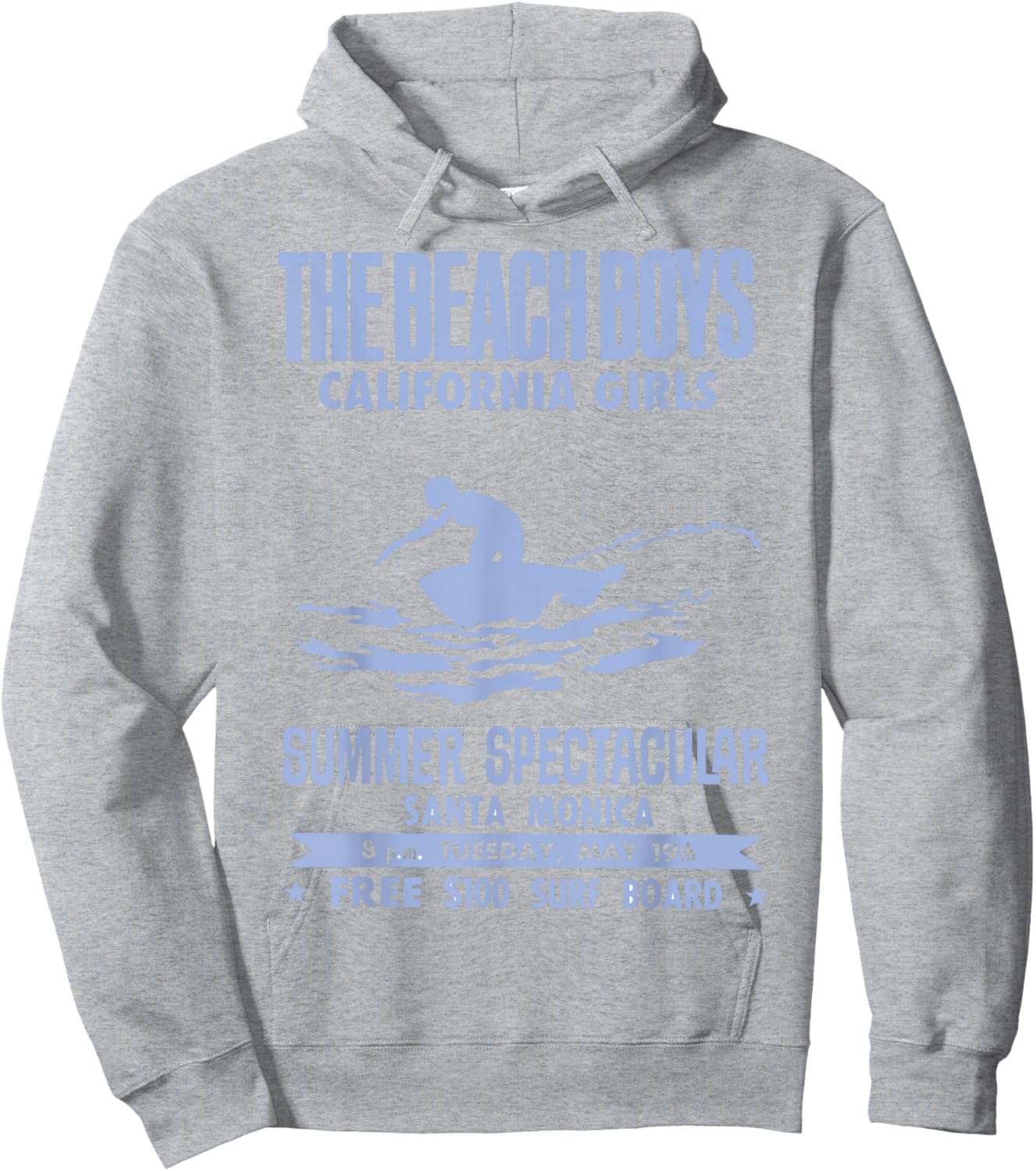 Official Beach Boys California Girls White Small Hoodie - Hoodie | Ash
