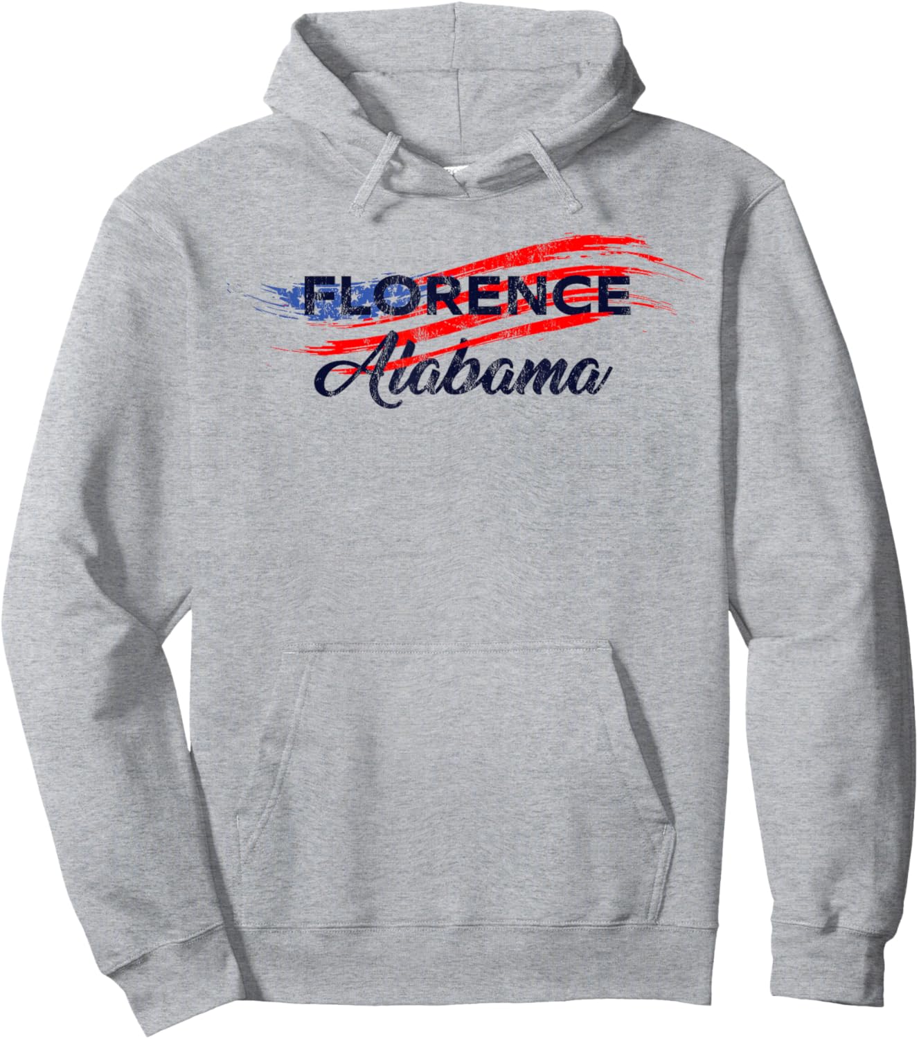 Florence Alabama, USA Vintage Hometown American Original Hoodie - Hoodie | Ash