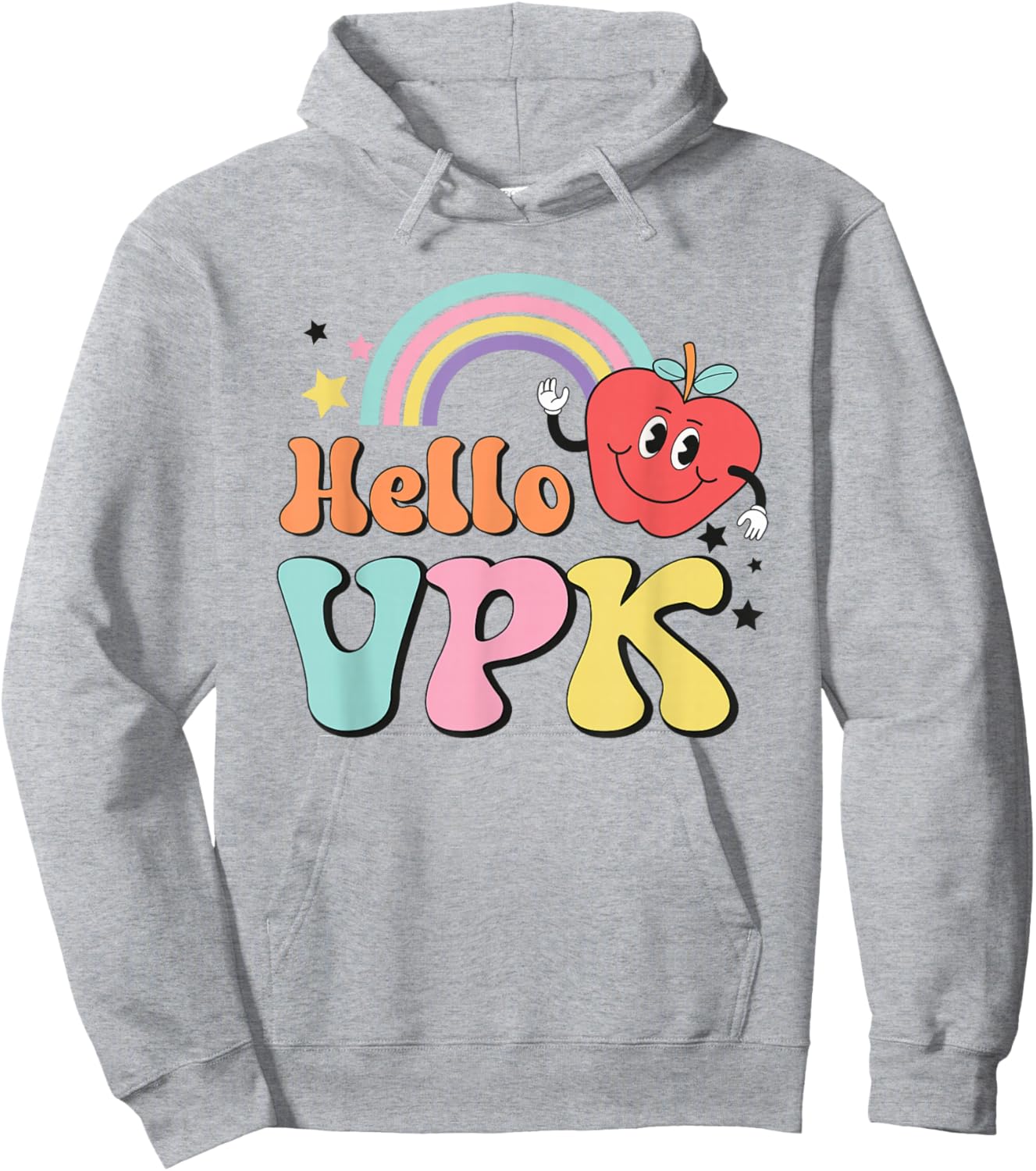 VPK Back to School 1st Day of School Prekindergarten Kids Hoodie - Hoodie | Ash