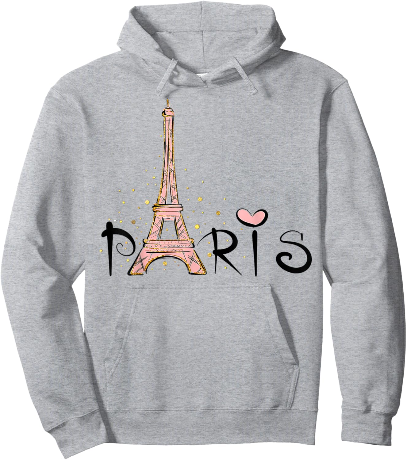 Eiffel Tower Paris Girls Guys Travel Holiday France Souvenir Hoodie - Hoodie | Ash