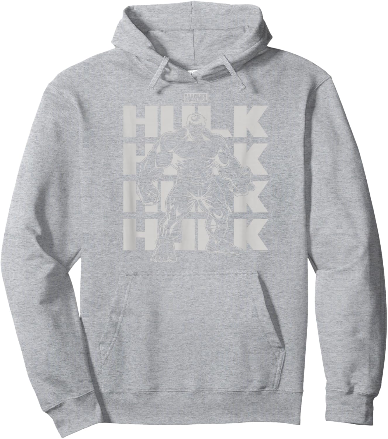 Hulk - Light Monochrome Hoodie - Hoodie | Ash