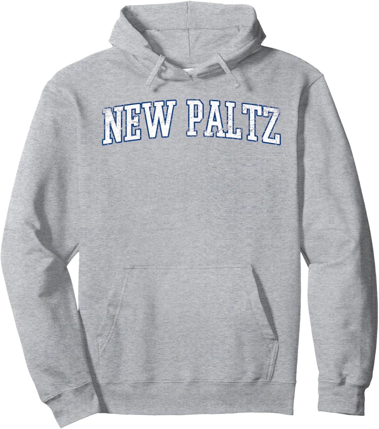 New Paltz NY- Throwback Design - Vintage Worn Classic Hoodie - Hoodie | Ash