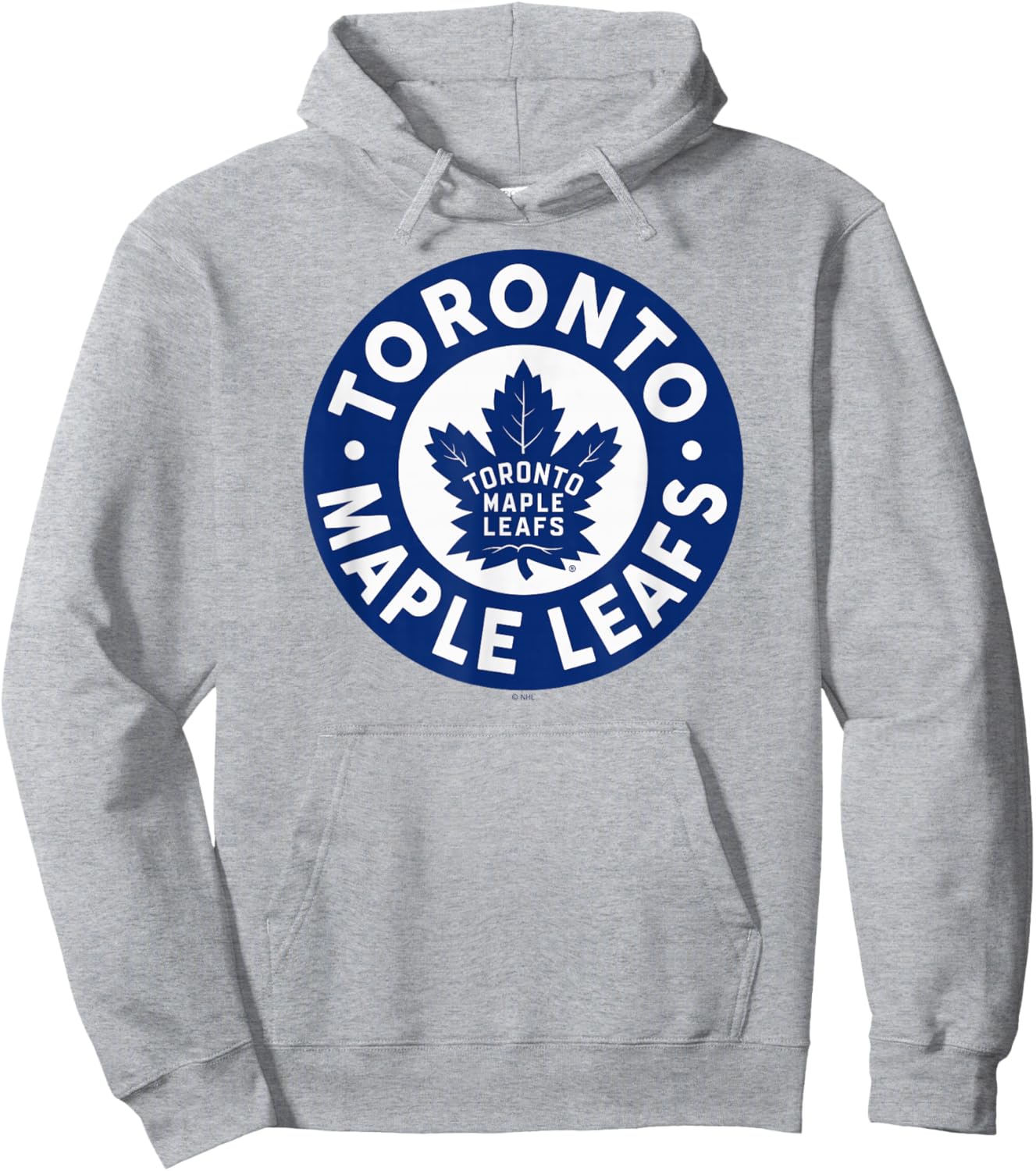 Toronto Maple Leafs Symbol Gray Officially Licensed Hoodie - Hoodie | Ash