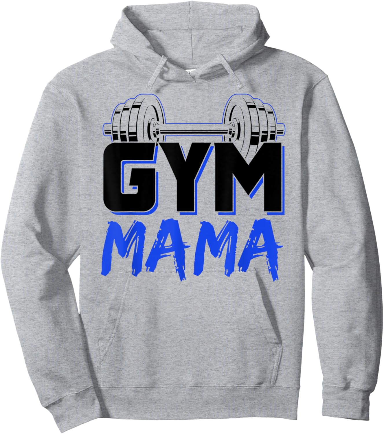 Gym Mama Training Workout Fitness Weightlifting Mom Mother Hoodie - Hoodie | Ash