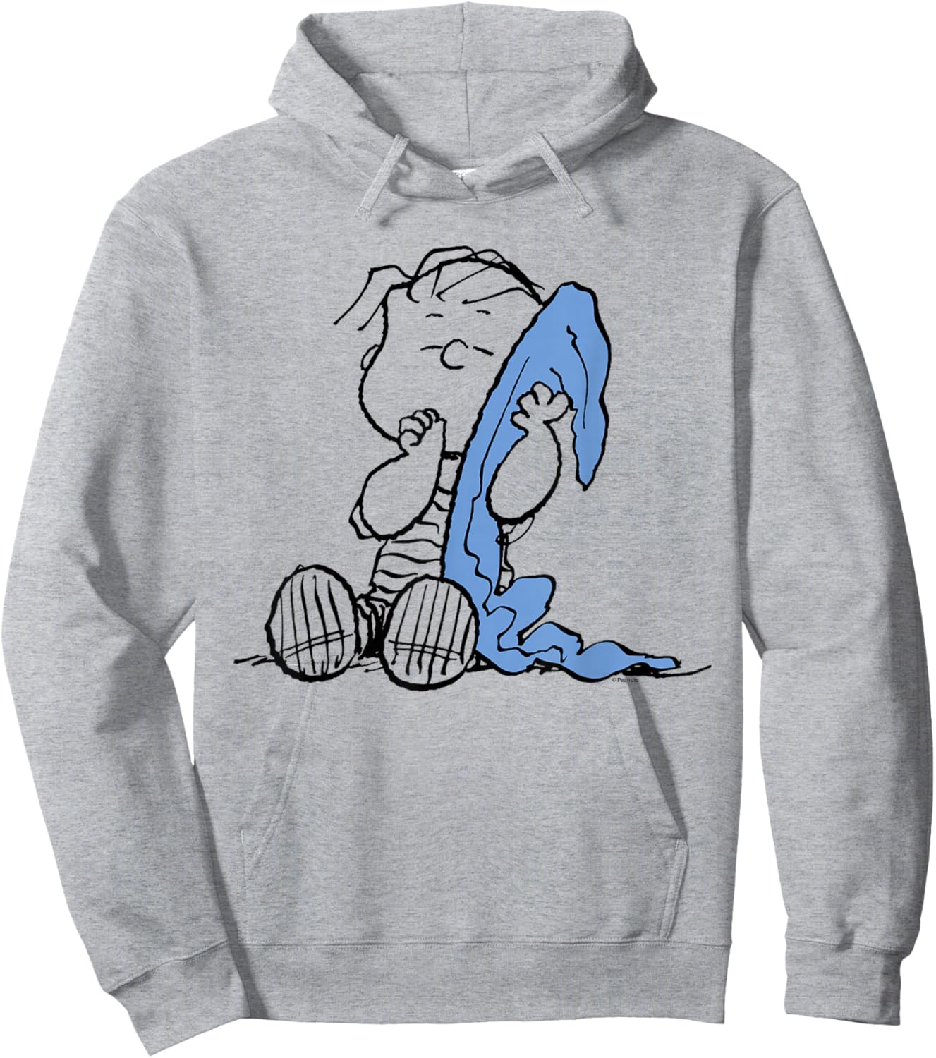 Peanuts - Linus Blanket Hoodie - Hoodie | Ash