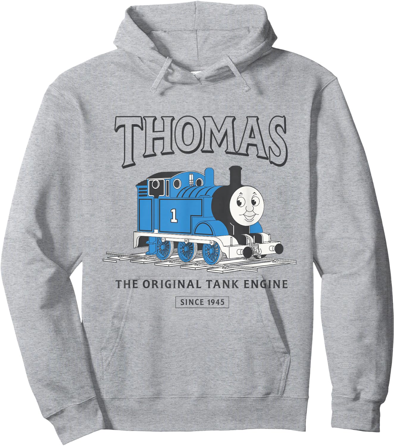 Thomas & Friends - Thomas The Original Tank Engine Hoodie - Hoodie | Ash