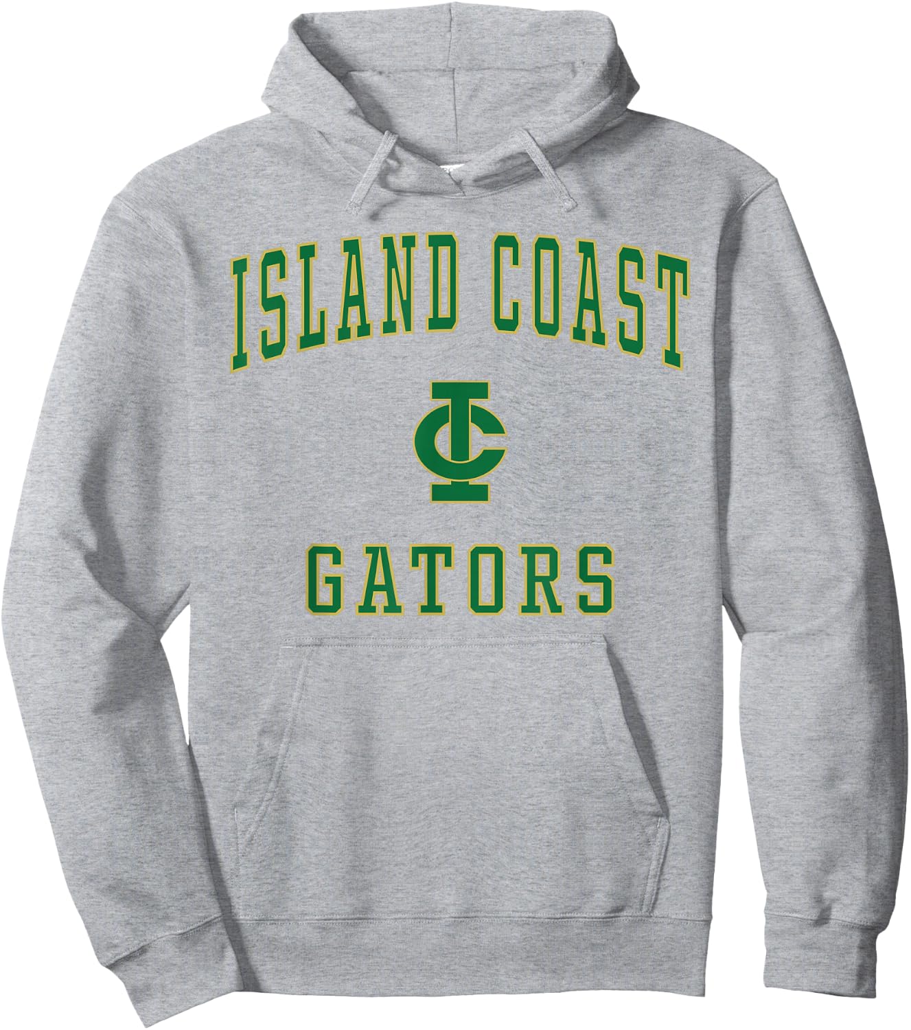 Island Coast High School Gators Hoodie - Hoodie | Ash