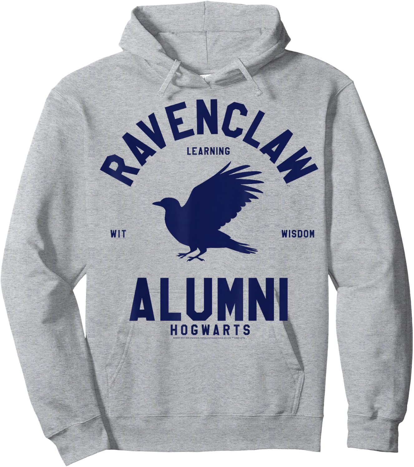 Harry Potter House Ravenclaw Alumni Collegiate Hogwarts Hoodie - Hoodie | Ash