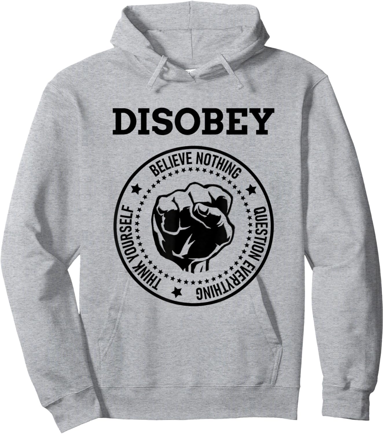 Disobey Hoodie - Hoodie | Ash