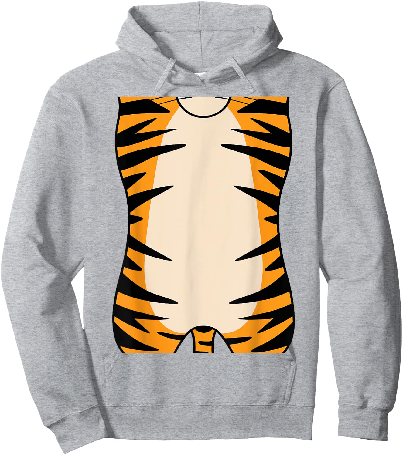 Tiger Shirt Adult Kids Men Women Tiger Costume Hoodie - Hoodie | Ash