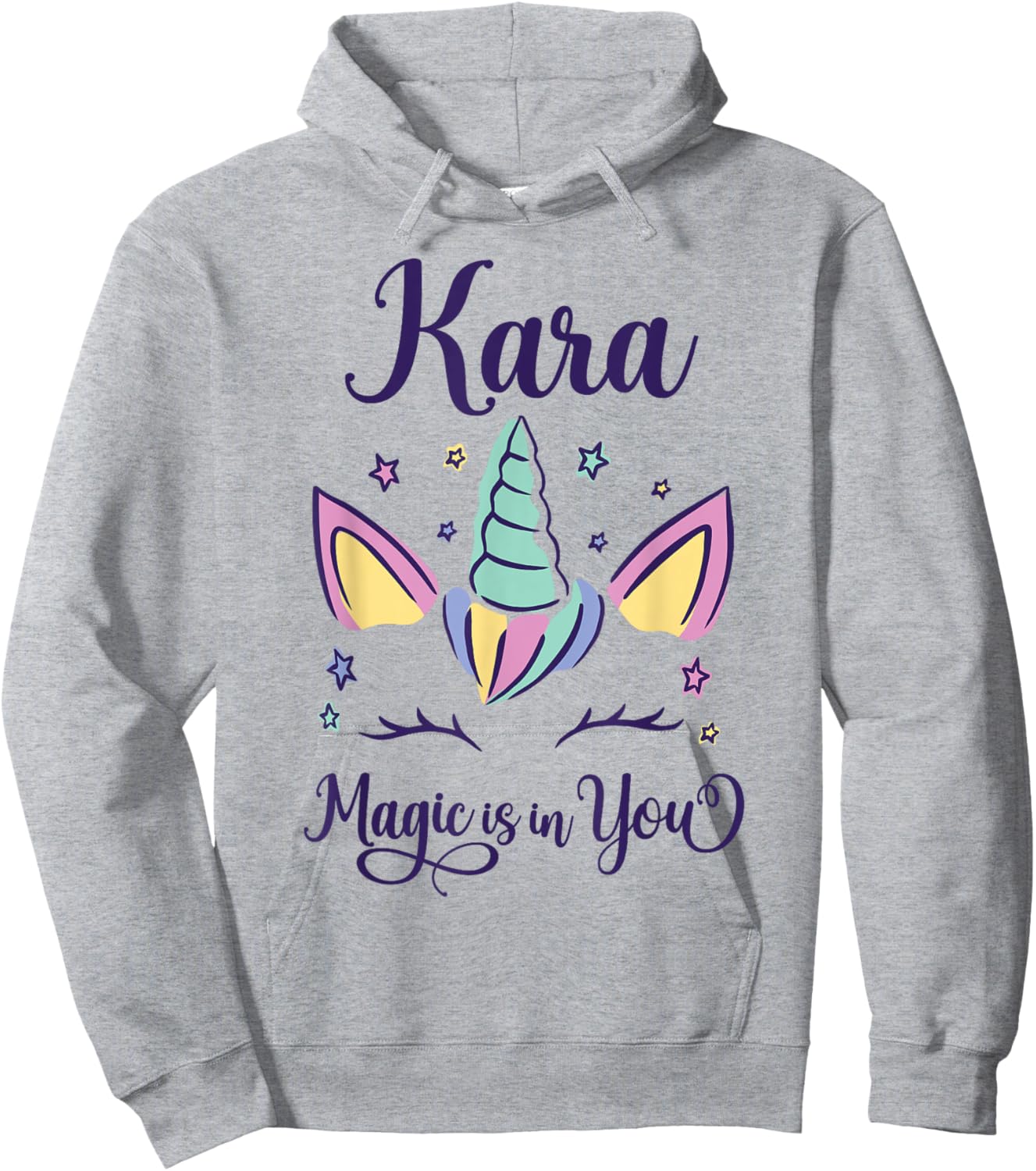 First Name Kara Personalized Kara Hoodie - Hoodie | Ash