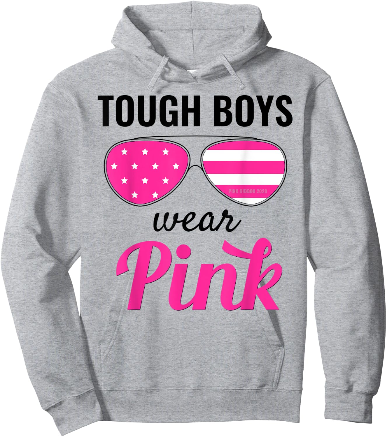 Tough Boys Wear Pink Hoodie - Hoodie | Ash