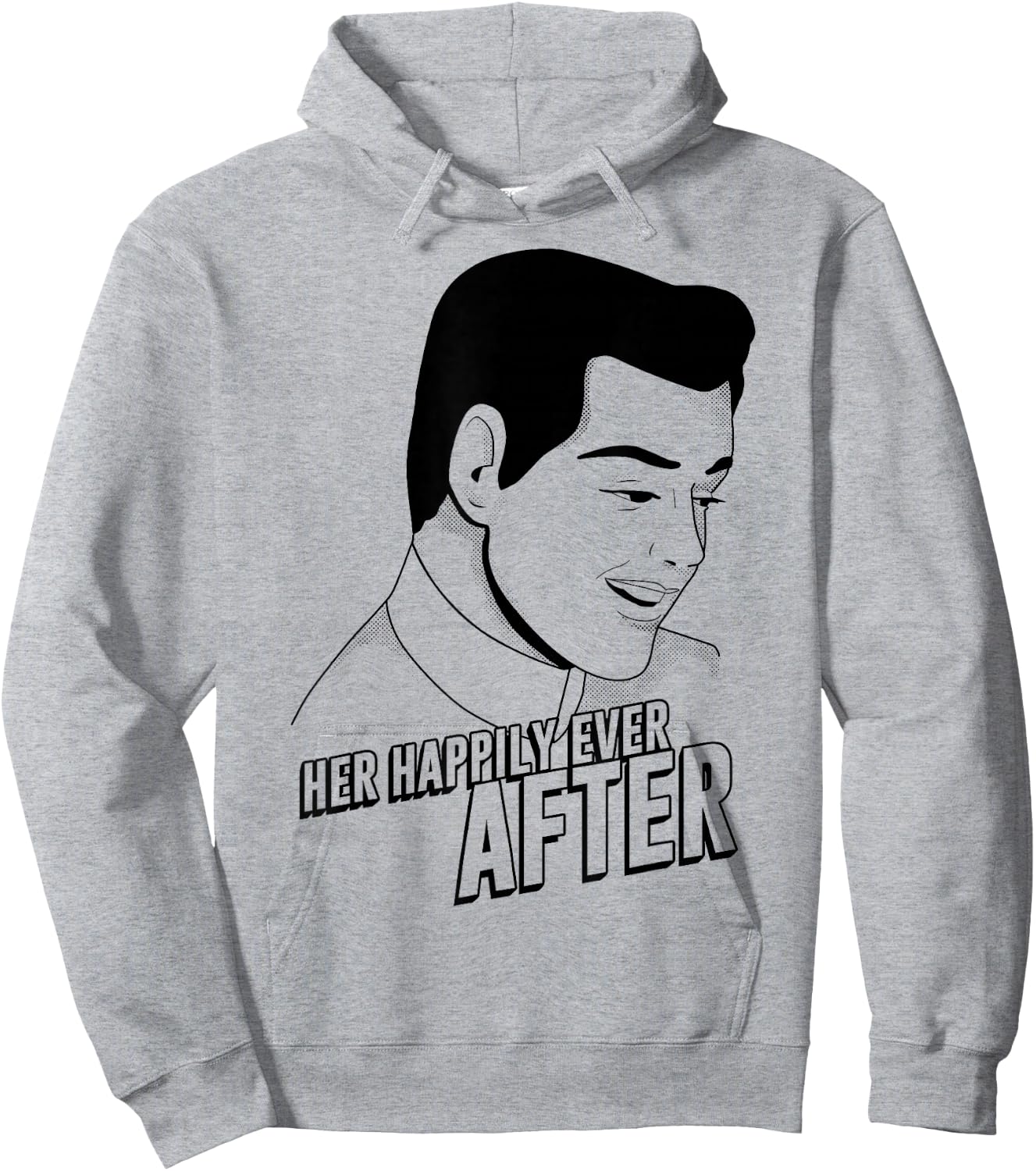 Disney Cinderella Her Happily Ever After Graphic Hoodie - Hoodie | Ash
