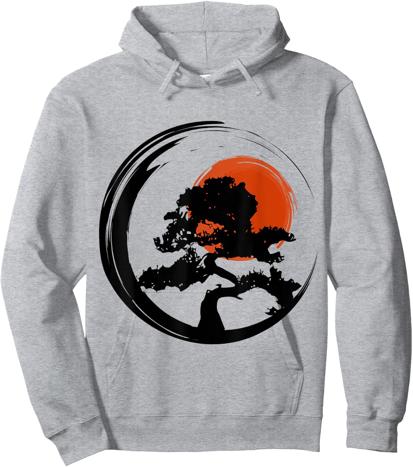 Japanese Bonsai Tree Zen Master Buddhism Penjing Hoodie - Hoodie | Ash