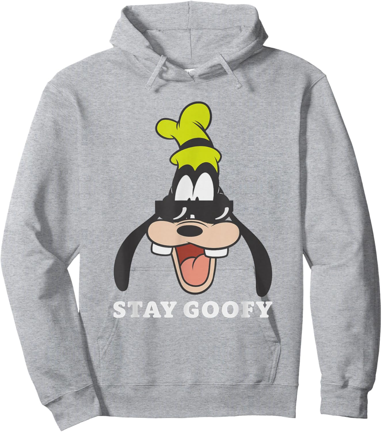 Disney Mickey and Friends Retro Stay Goofy Big Vintage Hoodie - Hoodie | Ash