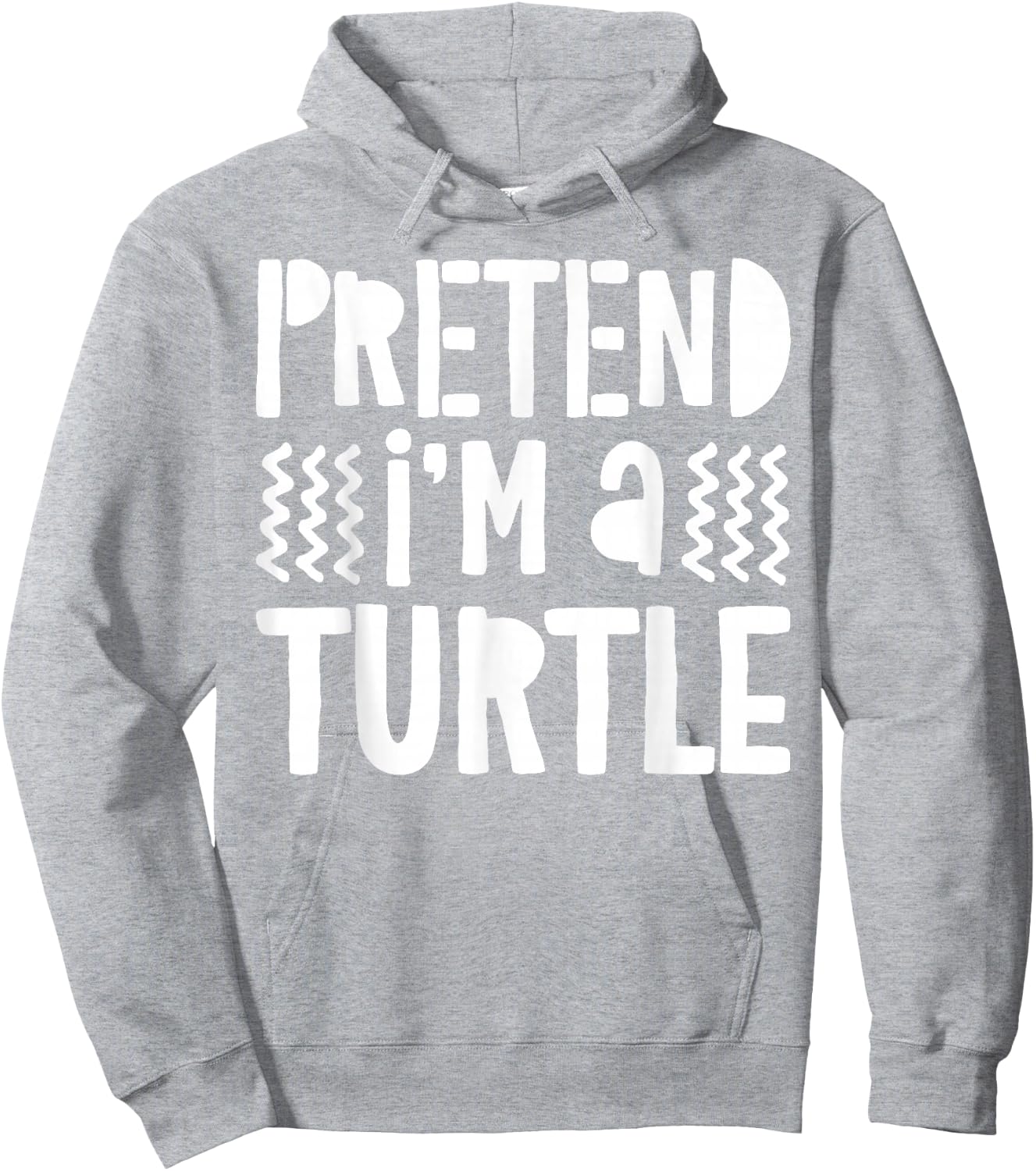 Pretend I'm A Turtle Shirt Adult Kids Turtle Costume Hoodie - Hoodie | Ash