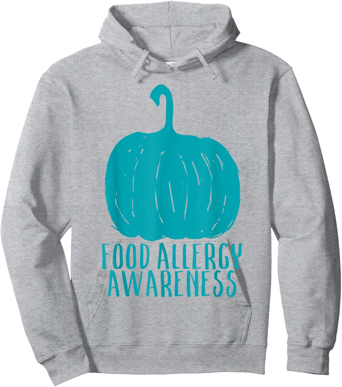 Teal Pumpkin Project Food Allergy Awareness Halloween Parent Hoodie - Hoodie | Ash