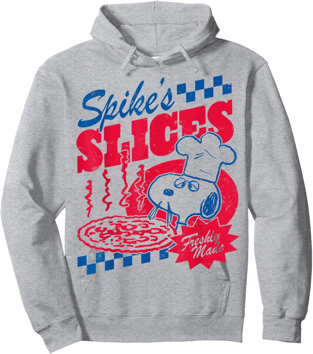 Peanuts - Spike's Pizza Slices Hoodie - Hoodie | Ash