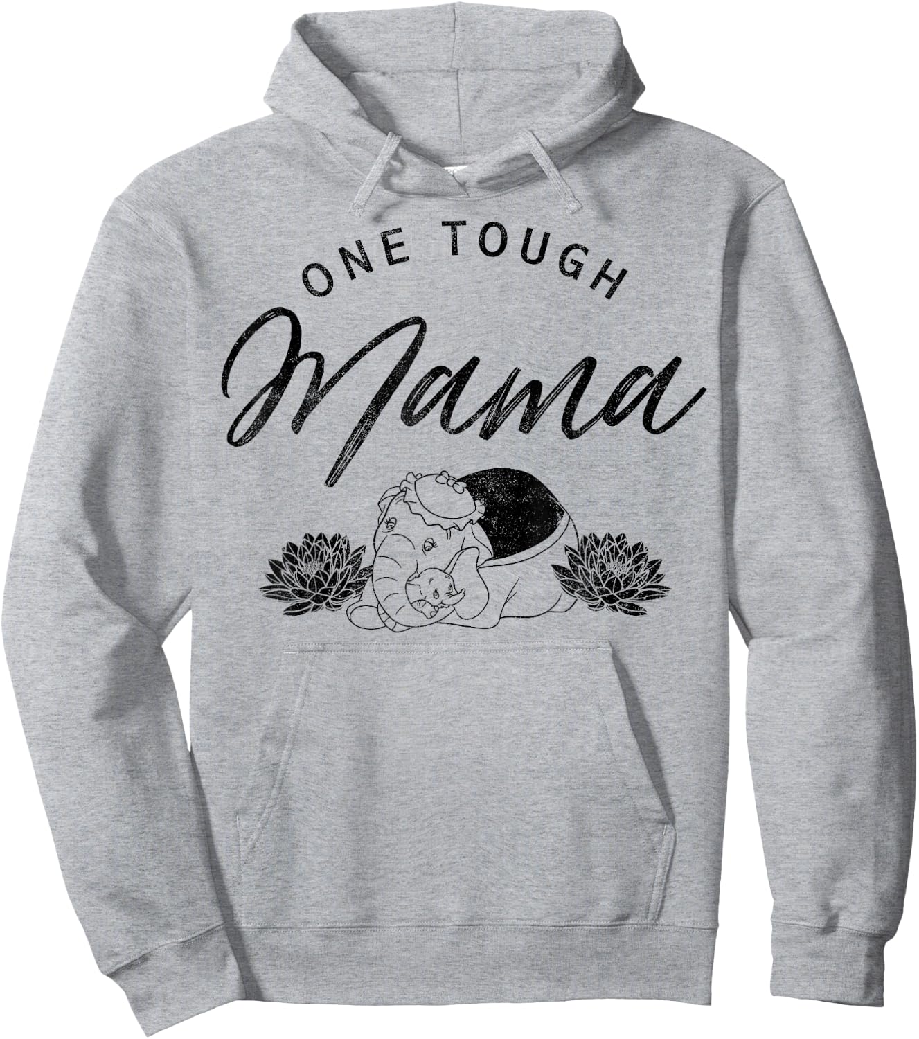 Disney Dumbo One Tough Mama Hoodie - Hoodie | Ash