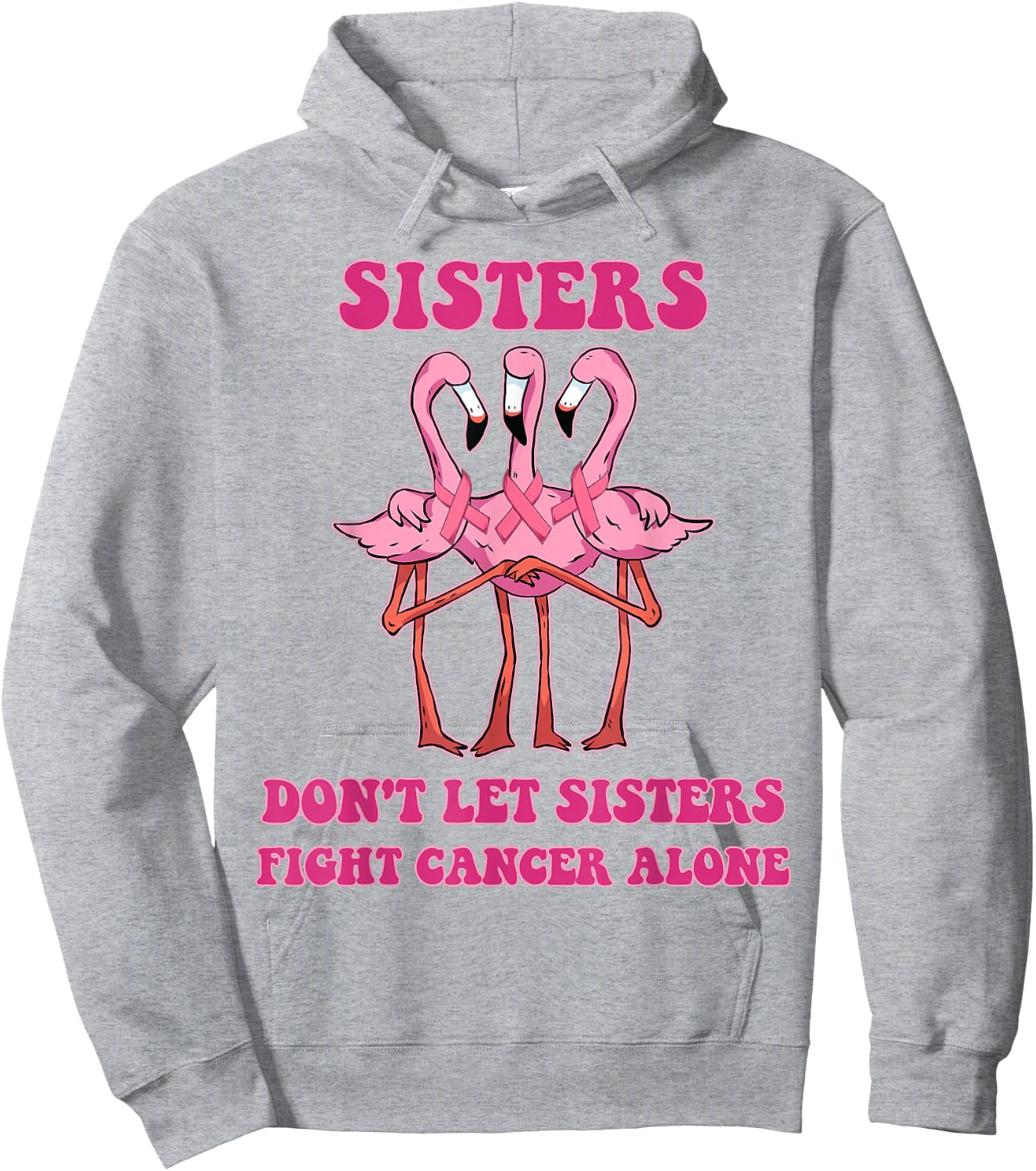 Breast Cancer shirt Women Breast Cancer Awareness Hoodie - Hoodie | Ash