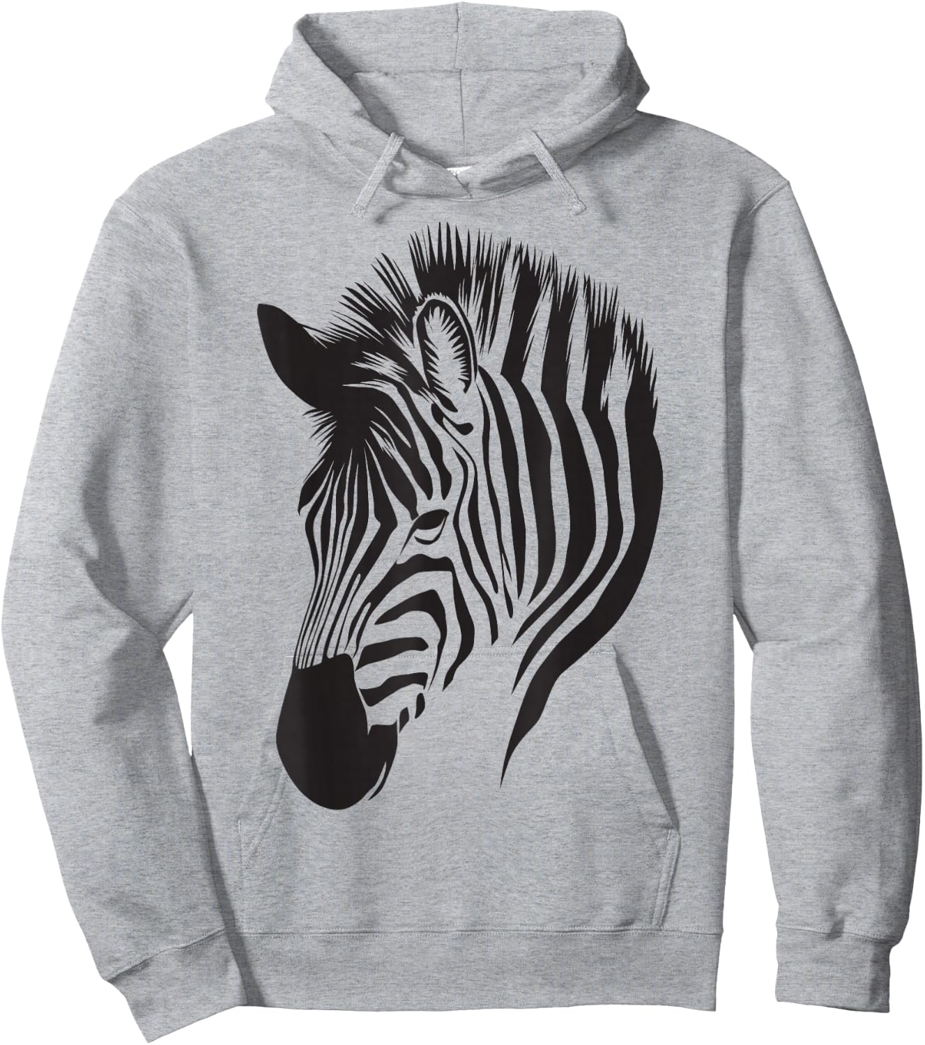 Cool Mountain Zebra - Great Gift Animal Lovers Hoodie - Hoodie | Ash