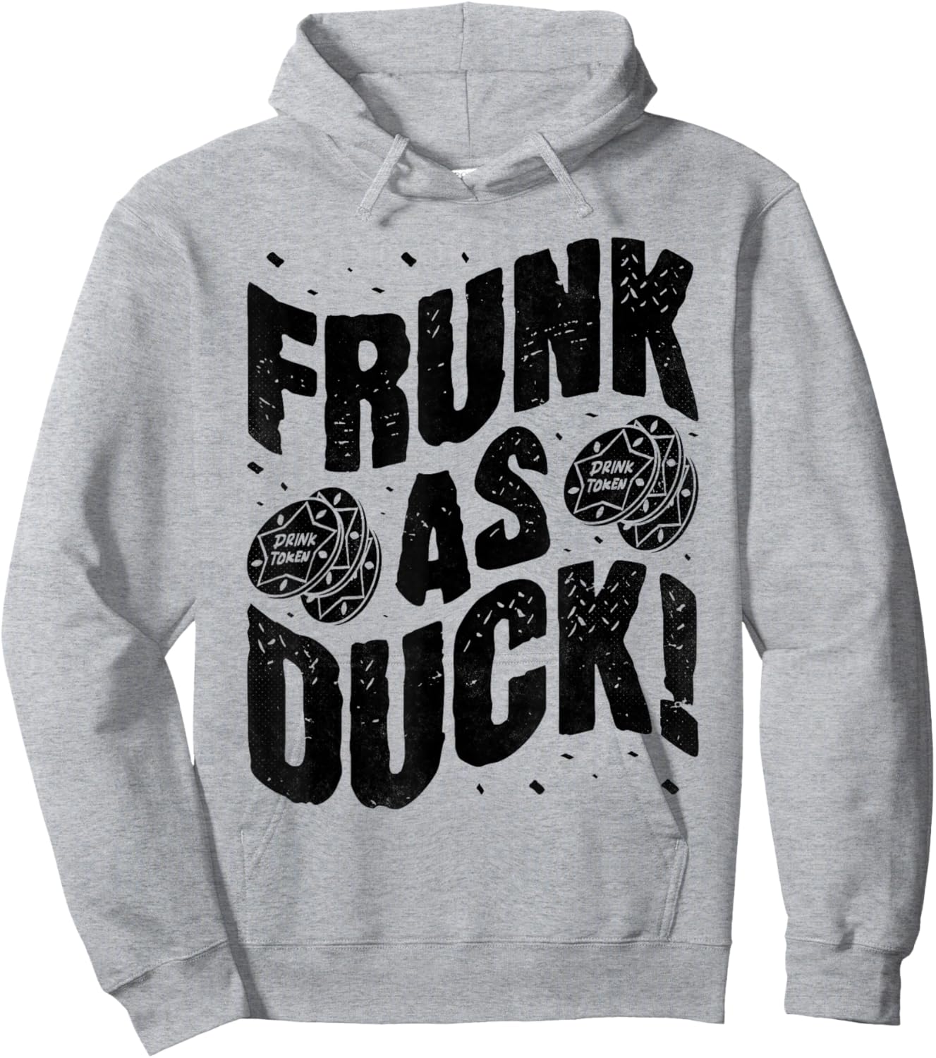 Frunk As Duck, Bar Crawl Craft Beer Pub Hopping Hoodie - Hoodie | Ash