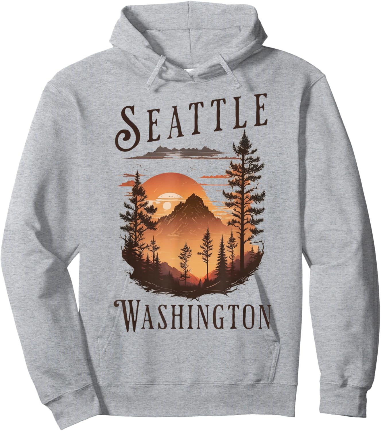 Seattle Hoodie - Hoodie | Ash